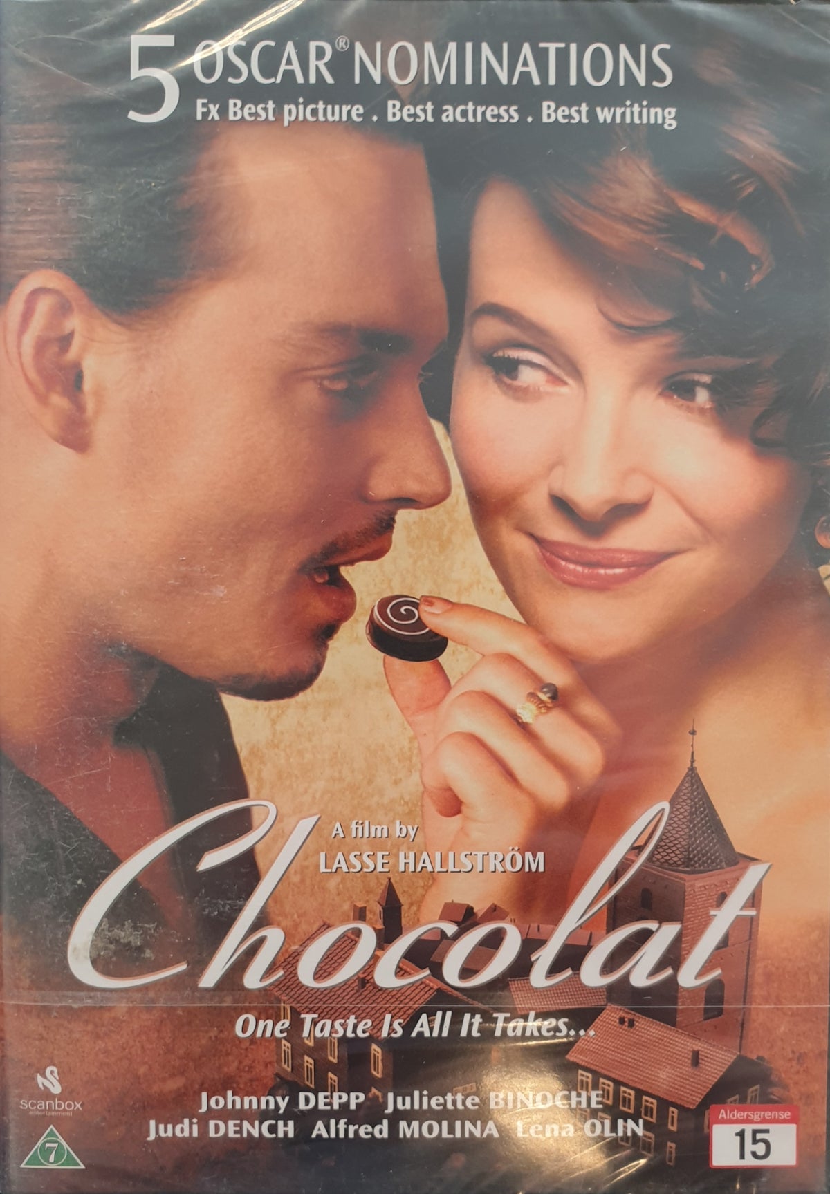 Chocolat (2000) DVD – omslag