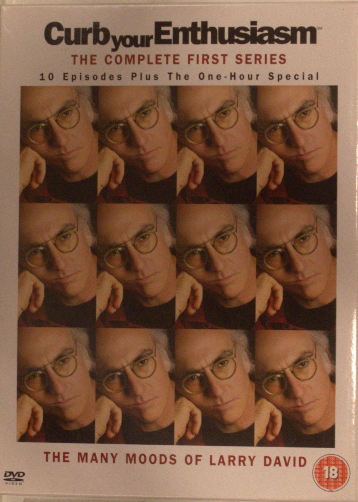 Curb Your Enthusiasm – The Complete First Series / Simma lugnt, Larry! (2000) DVD – omslag