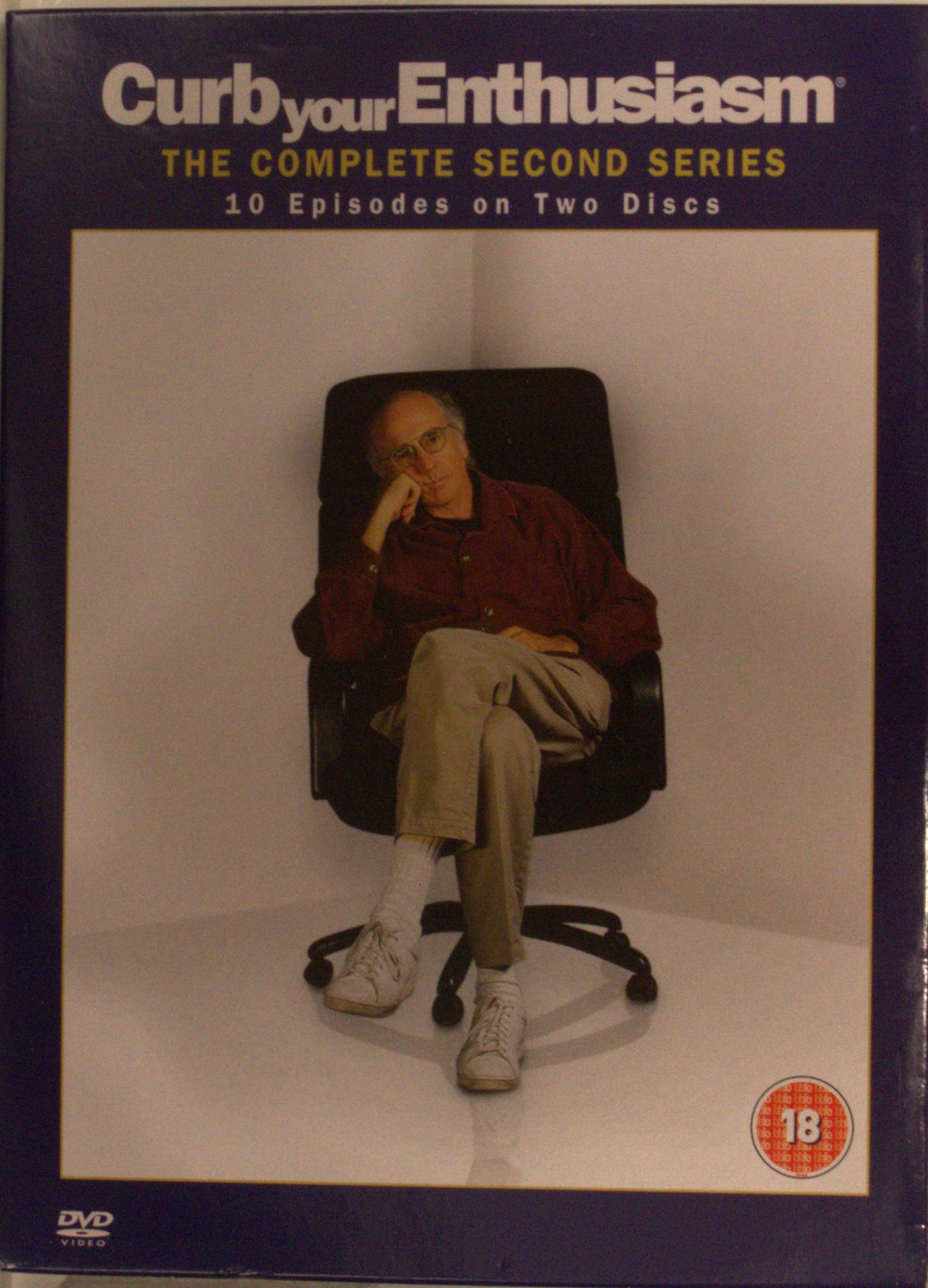 Curb Your Enthusiasm – The Complete Second Series / Simma lugnt, Larry! (2001) DVD – omslag