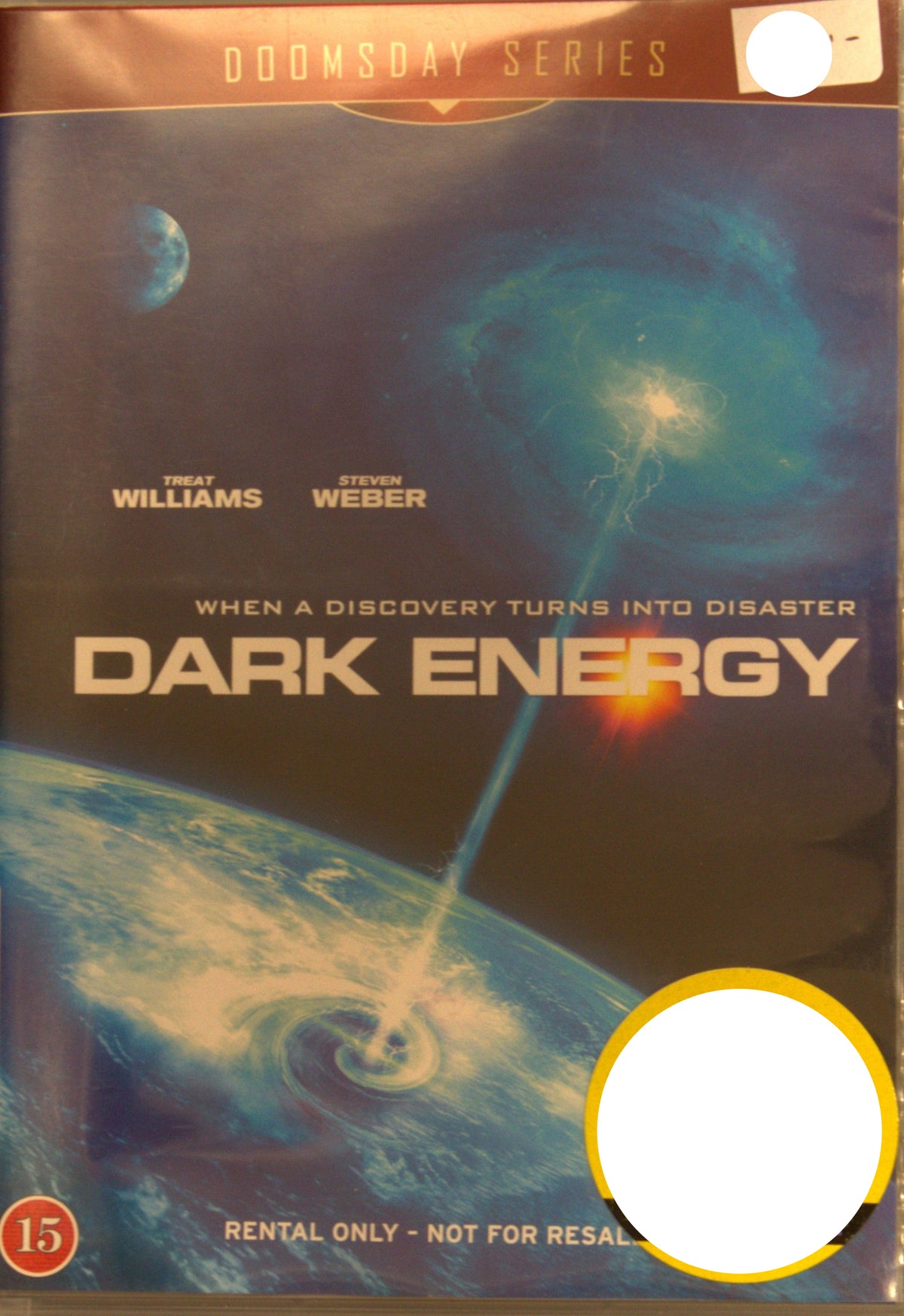 Dark Energy (2013) DVD – omslag