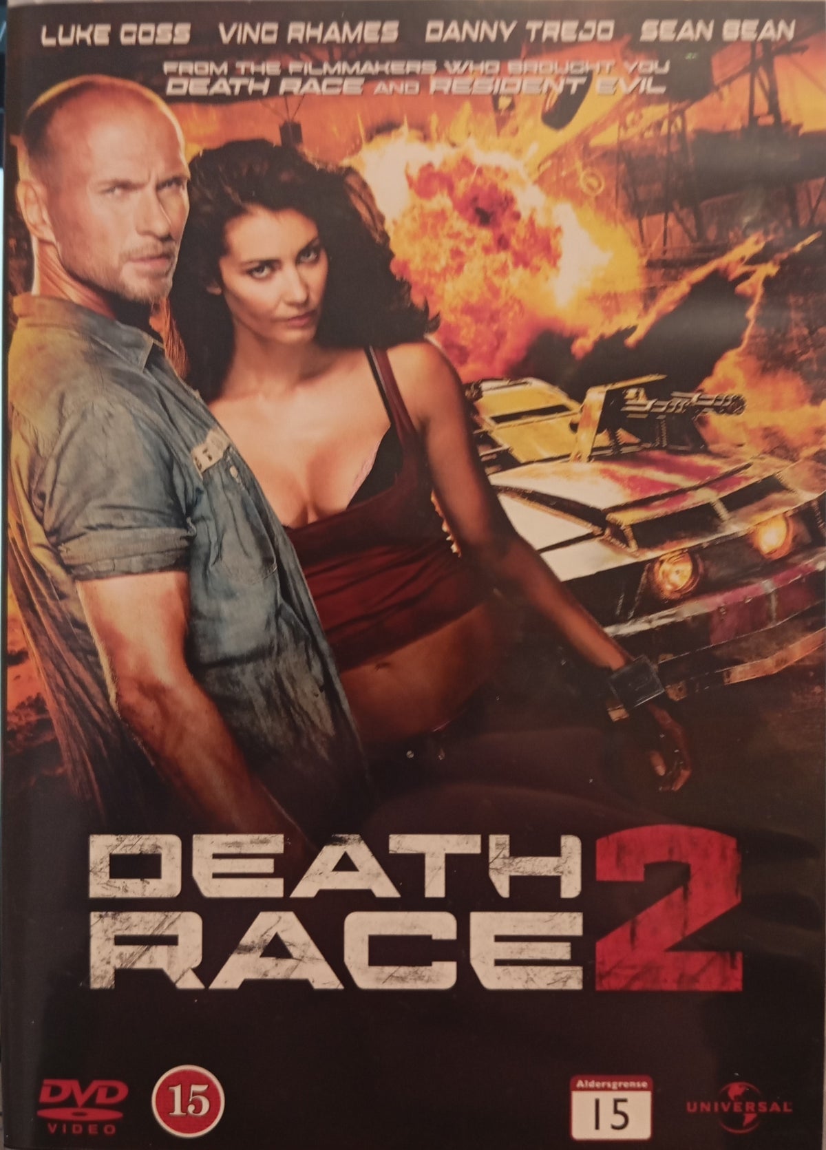 Death Race 2 (2010) DVD – omslag