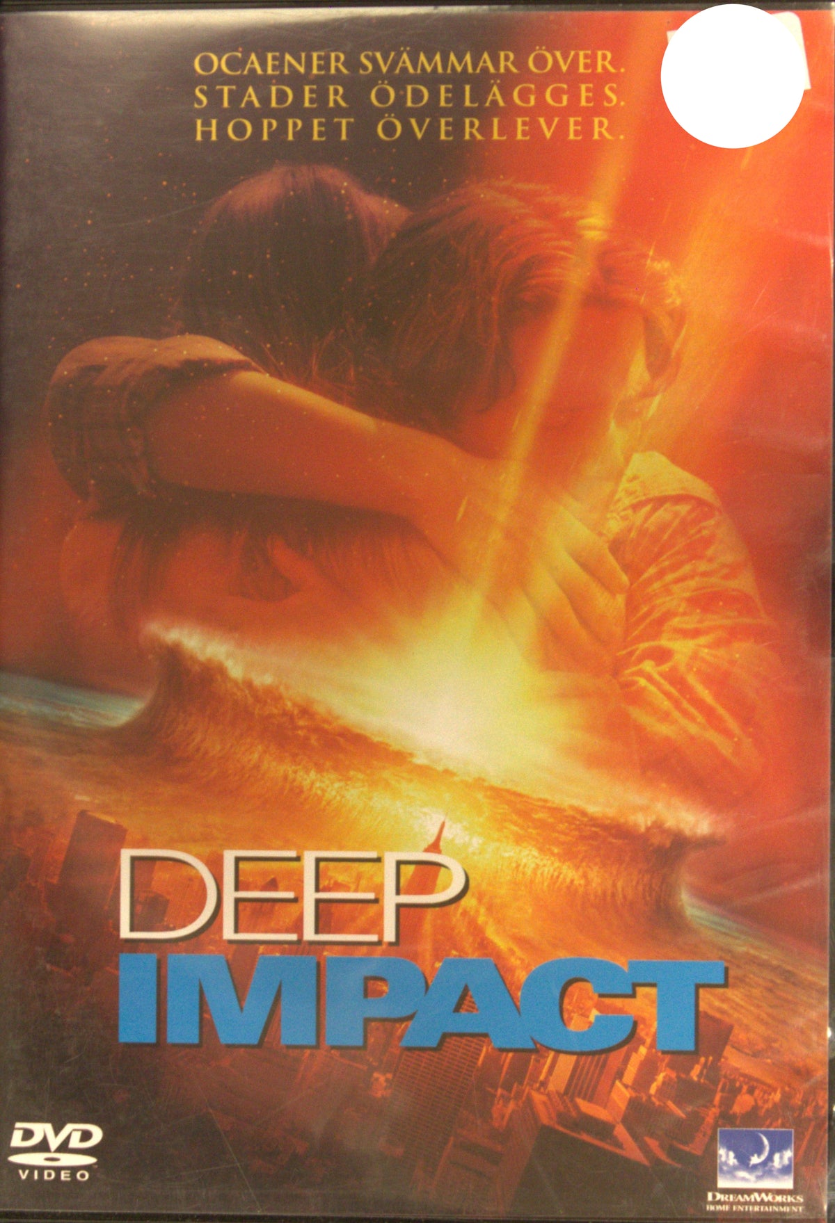 Deep Impact (1998) DVD – omslag