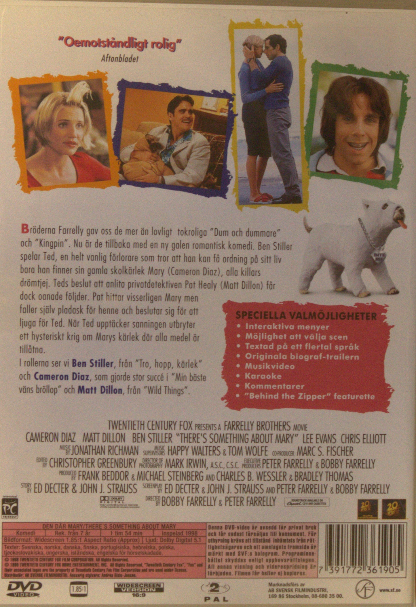 DEN DÄR MARY / THERE'S SOMETHING ABOUT MARY