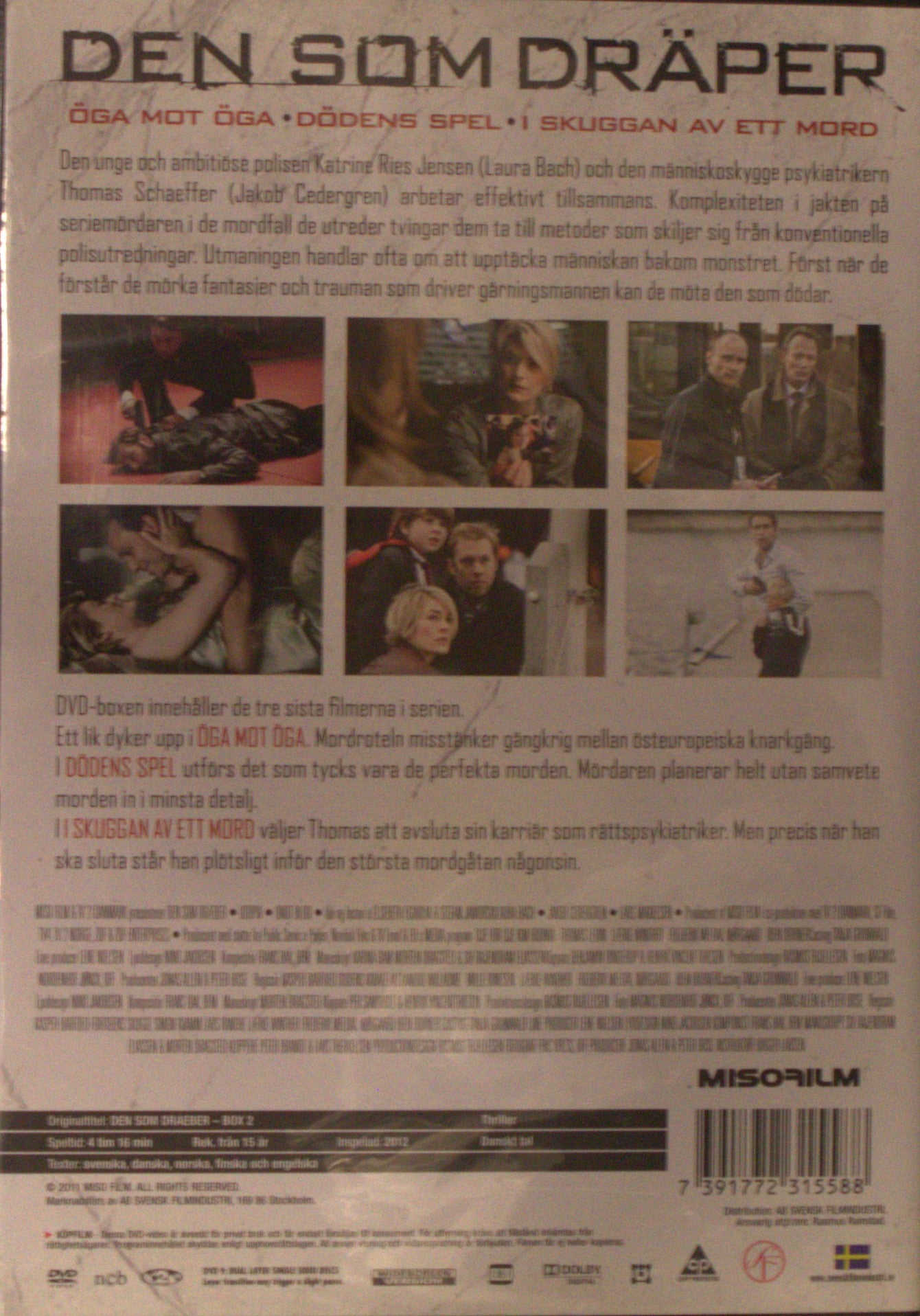 DEN SOM DRÄPER - BOX 2 - 3 FILMER