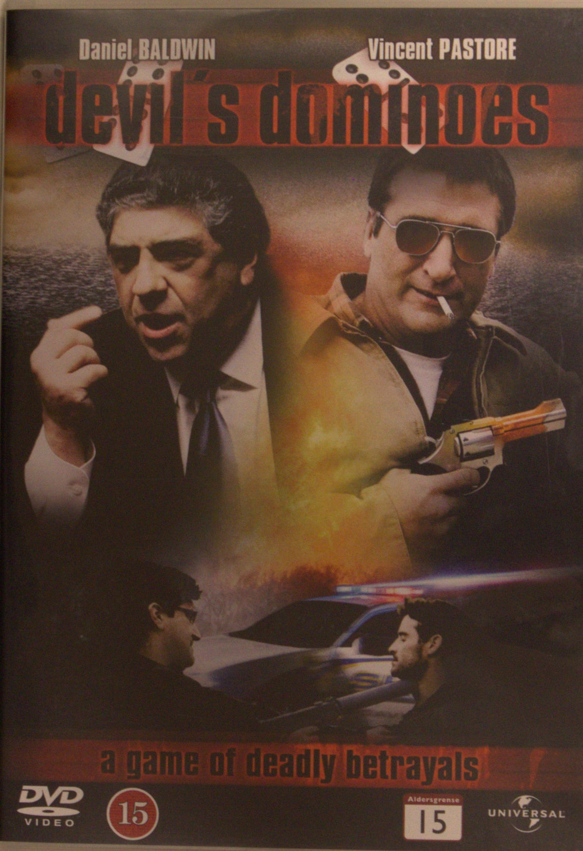 The Devil's Dominoes (2008) DVD – omslag