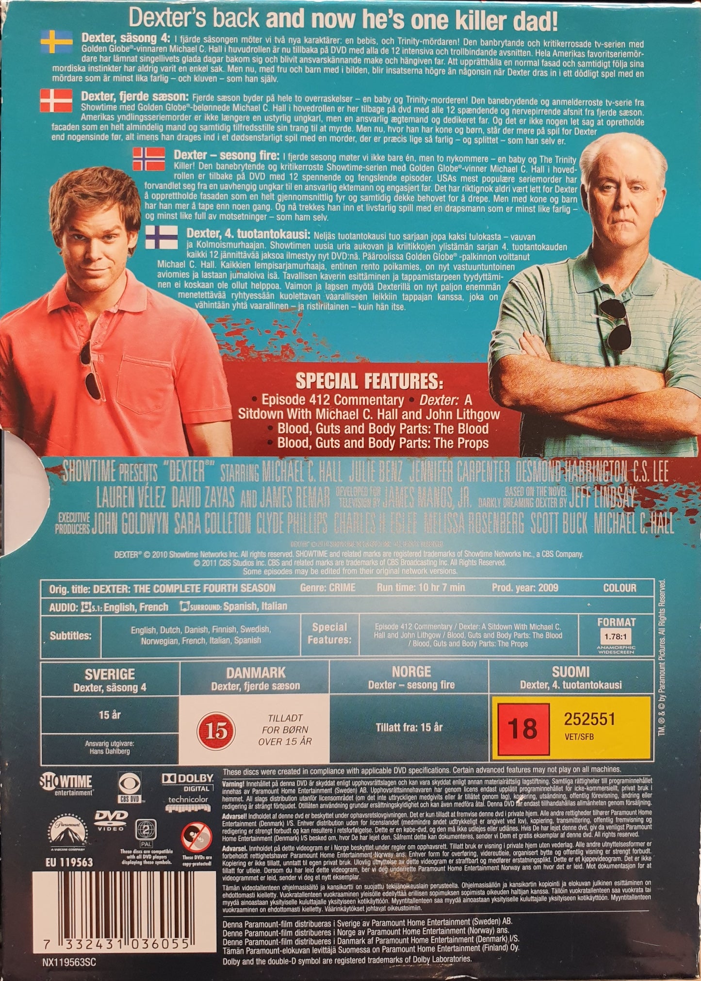 DEXTER - THE FOURTH SEASON