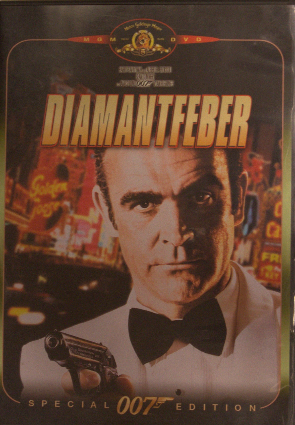 Diamantfeber / Diamonds Are Forever (1971) DVD – omslag