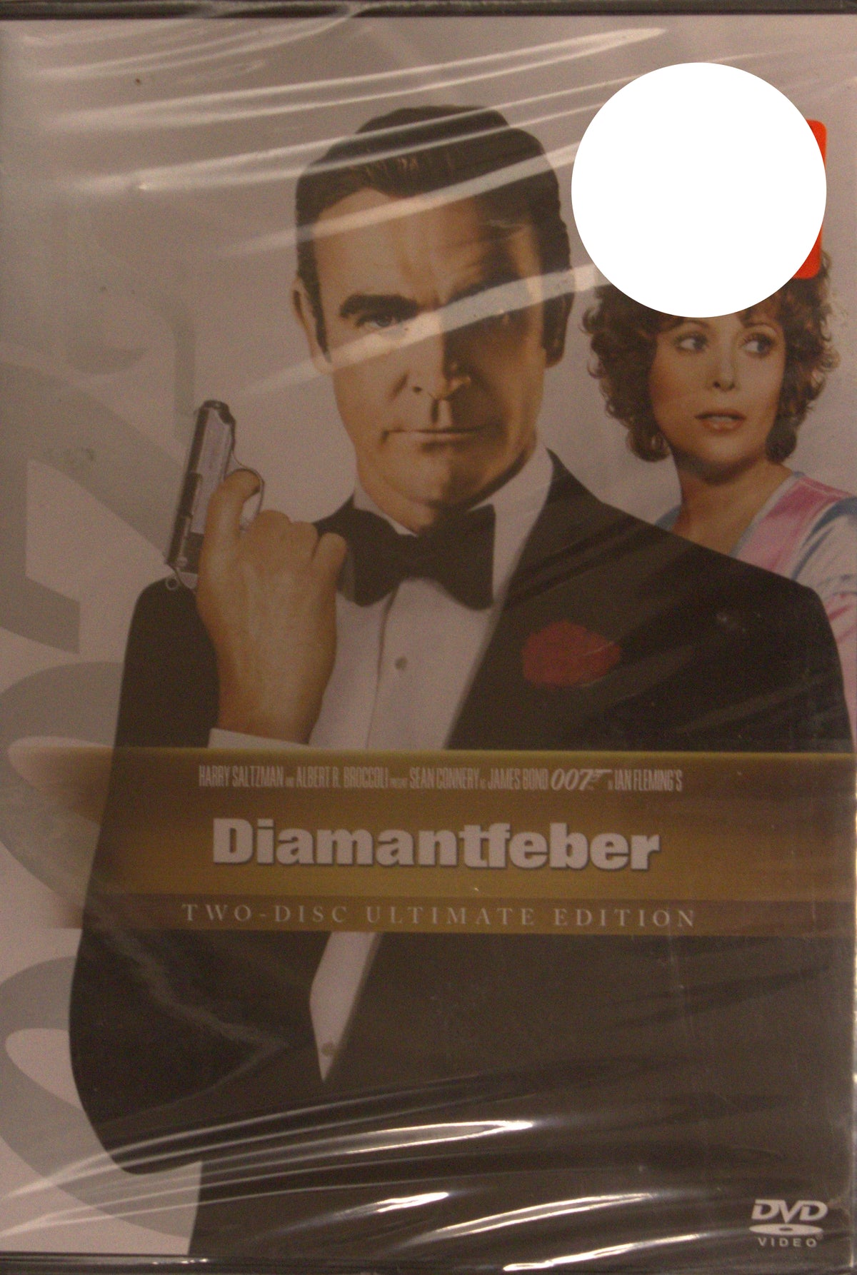 Diamantfeber (Diamonds Are Forever) (1971) DVD – omslag