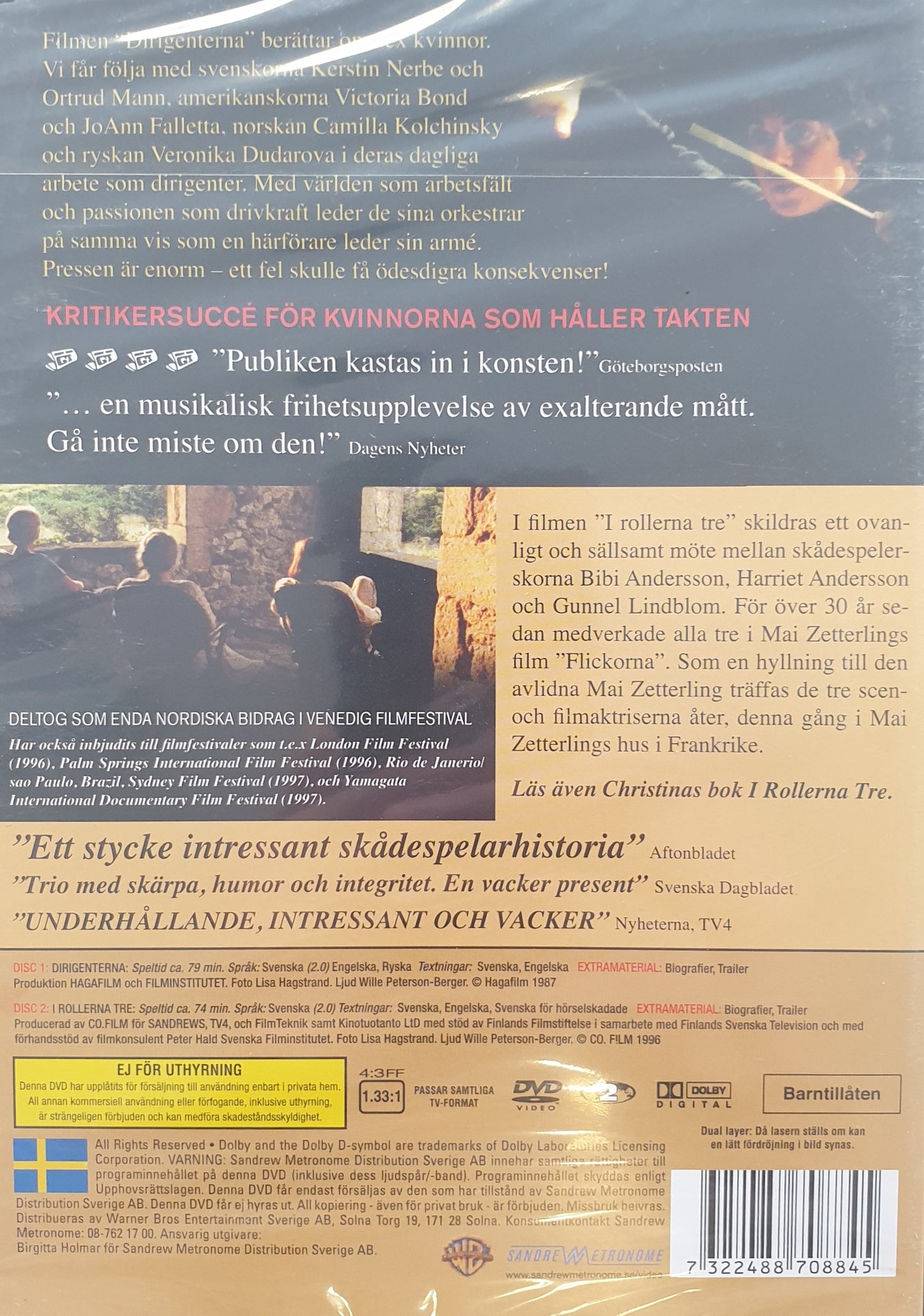 DIRIGENTARNA / I ROLLERNA TRE - 2 FILMER