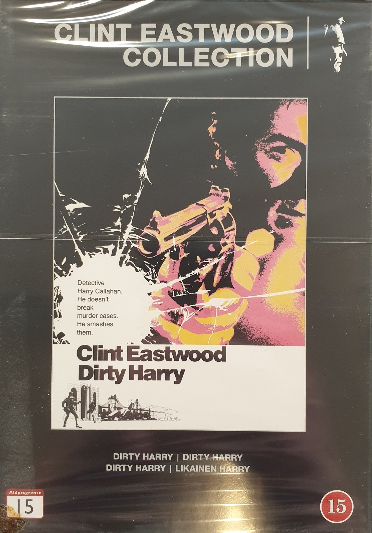 Dirty Harry (1971) DVD – omslag