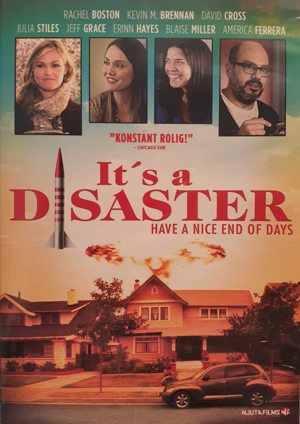 It's a Disaster (2012) DVD – omslag