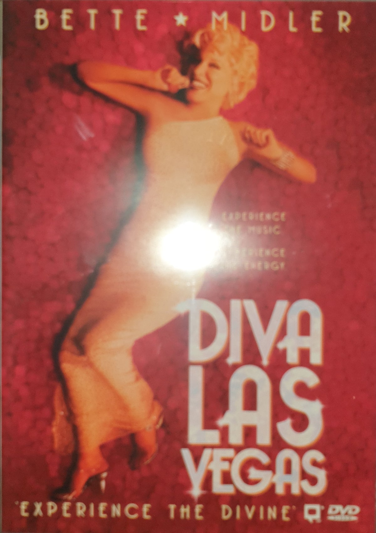 Bette Midler in Concert: Diva Las Vegas (1997) DVD – omslag