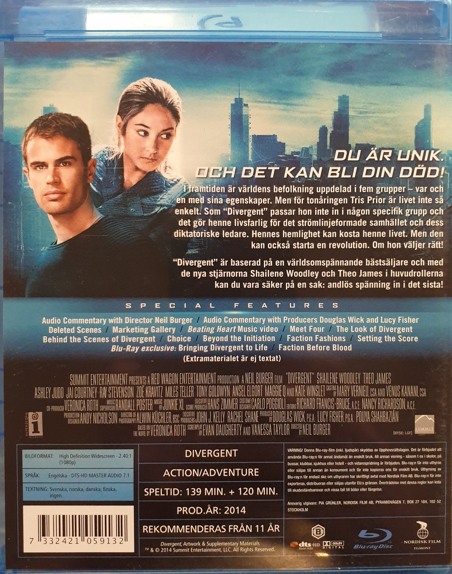 DIVERGENT - 2-DISC SPECIAL EDITION