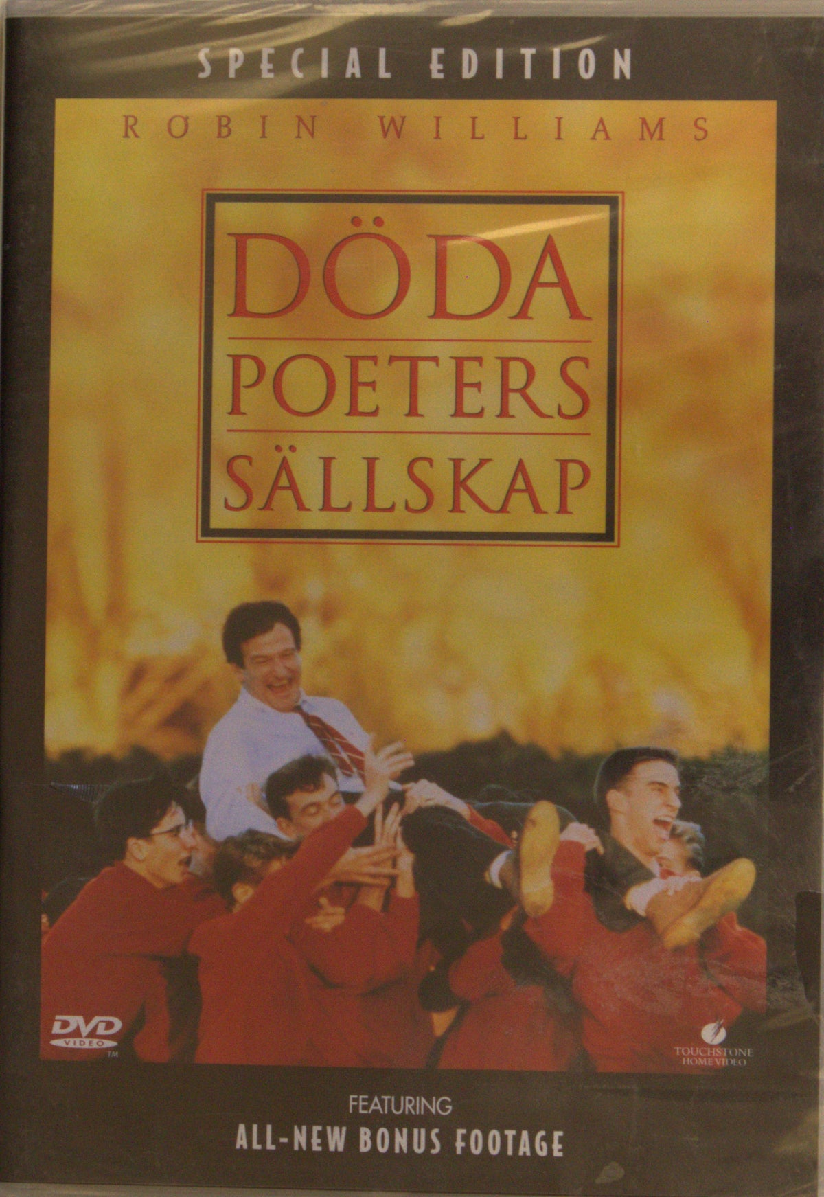 Döda poeters sällskap / Dead Poets Society (1989) DVD – omslag