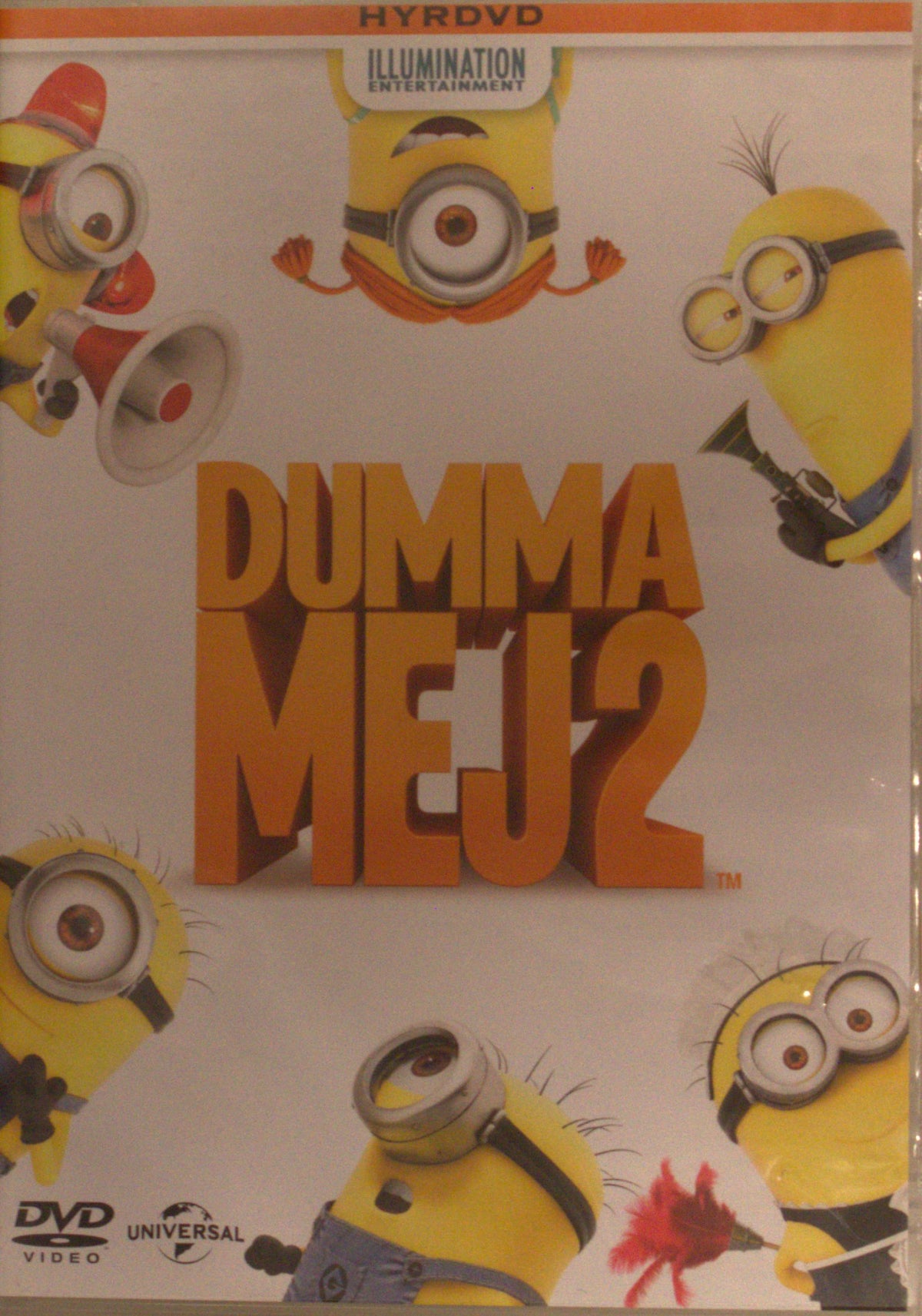 Dumma mej 2 / Despicable Me 2 (2013) DVD – omslag