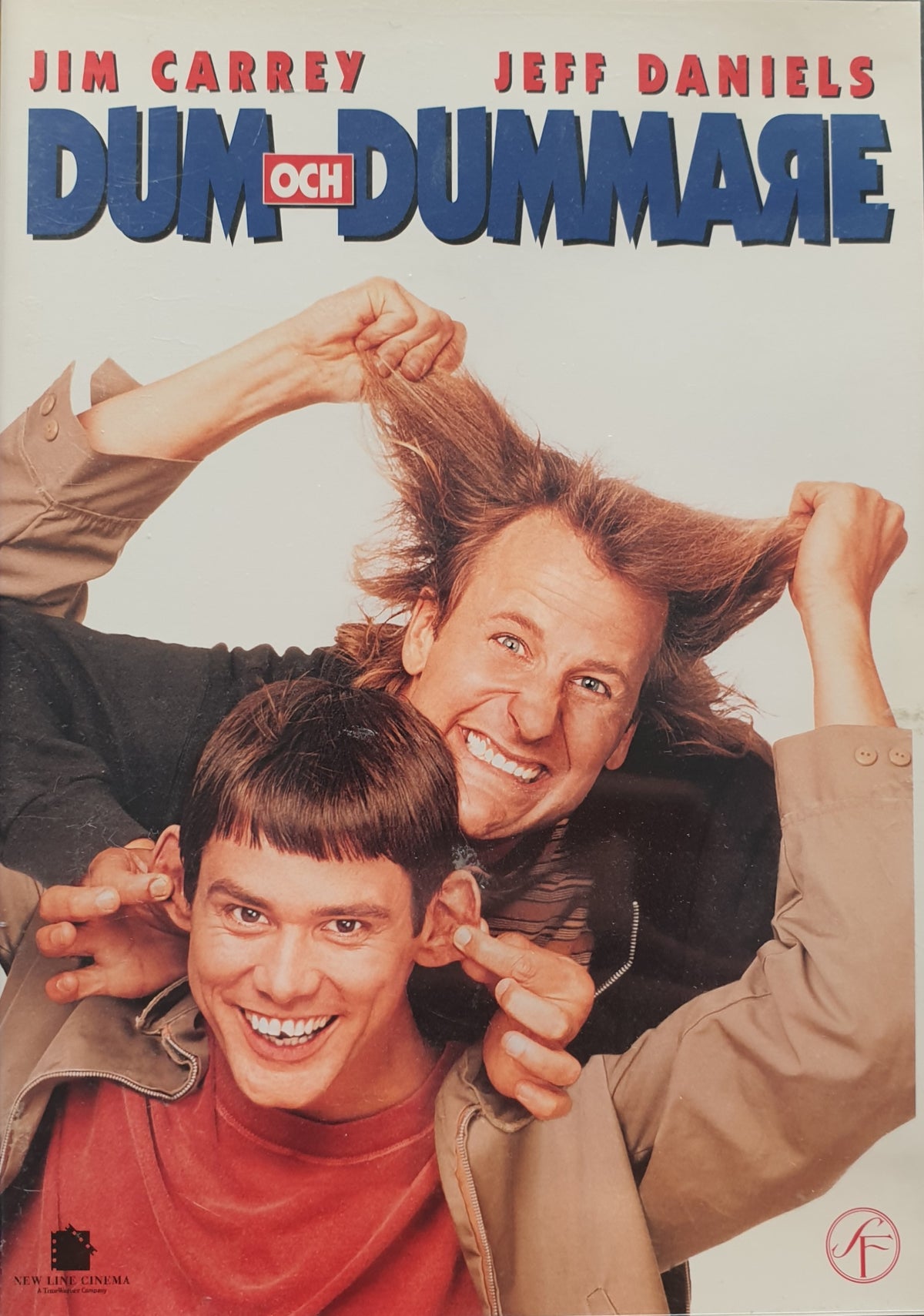 Dum och dummare / Dumb and Dumber (1994) DVD – omslag