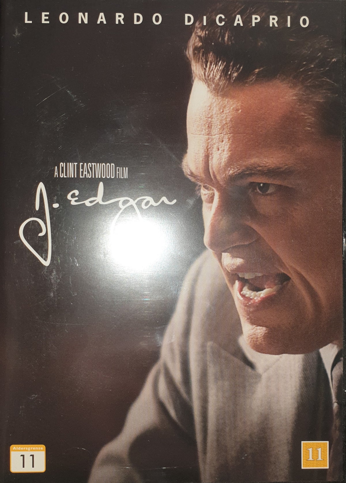 J. Edgar (2011) DVD – omslag