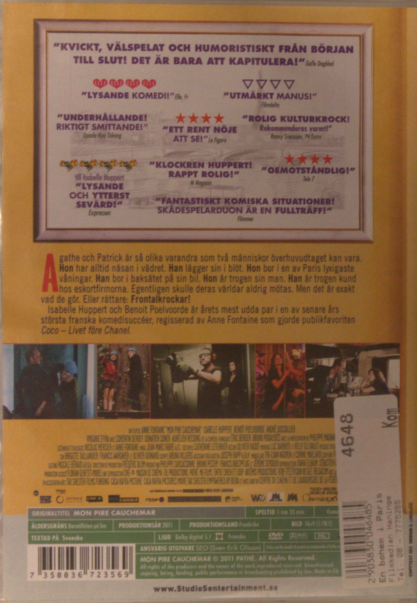 EN BOHEM I PARIS / MON PIRE CAUCHEMAR