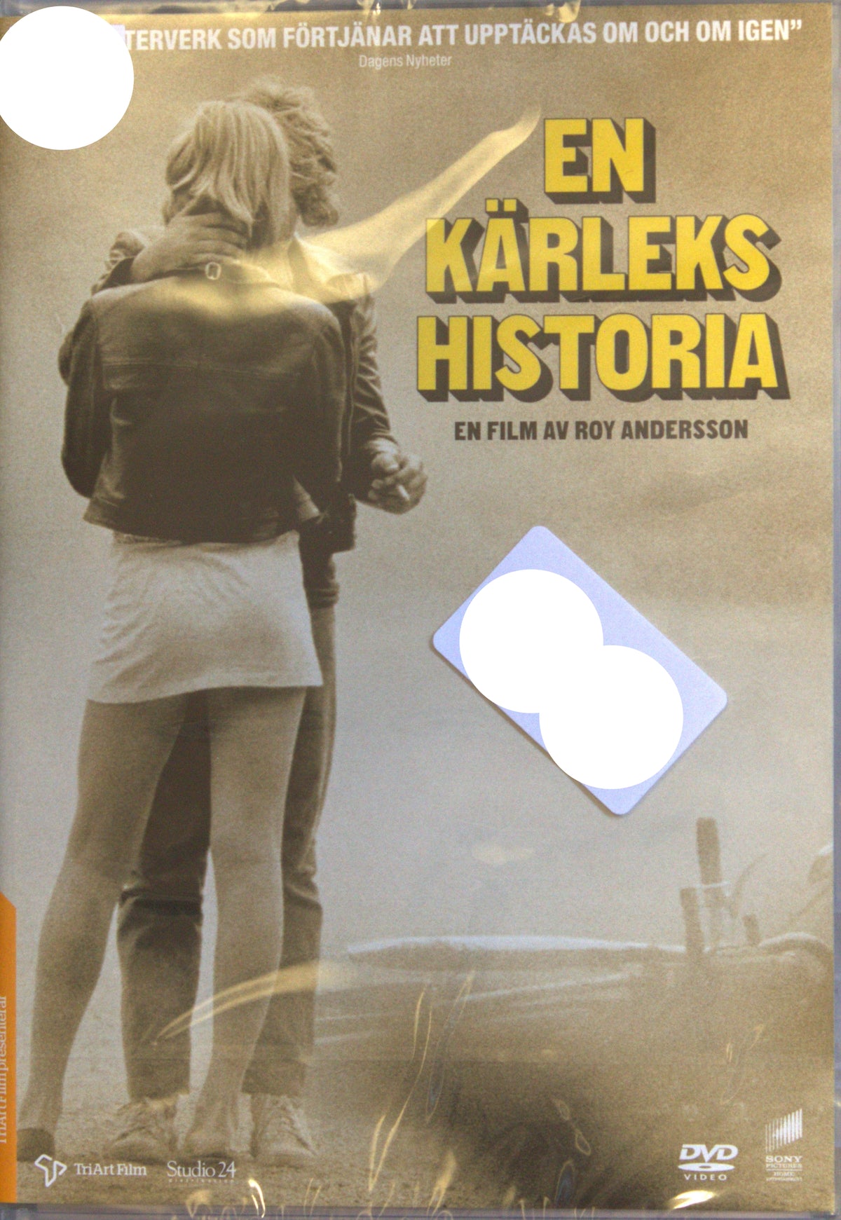 En kärlekshistoria / A Love Story (1970) DVD – omslag
