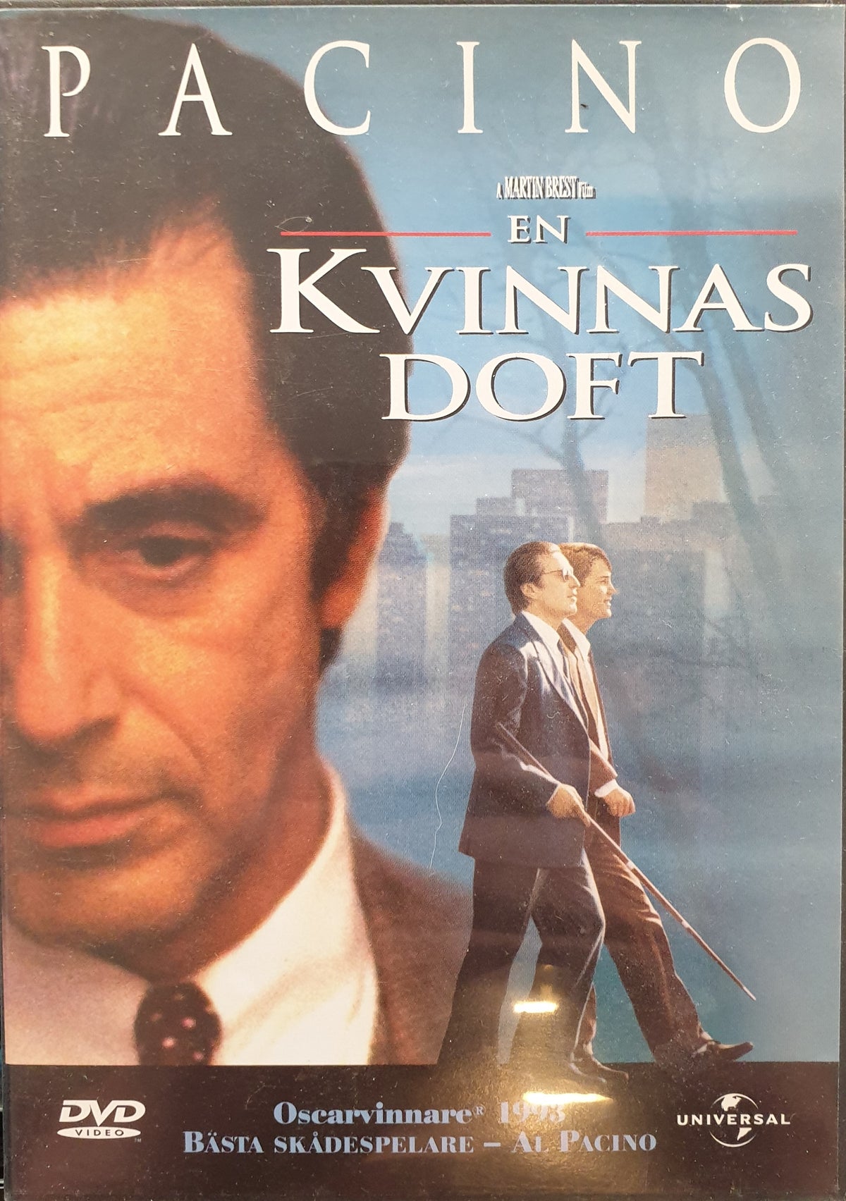 En kvinnas doft / Scent of a Woman (1992) DVD – omslag