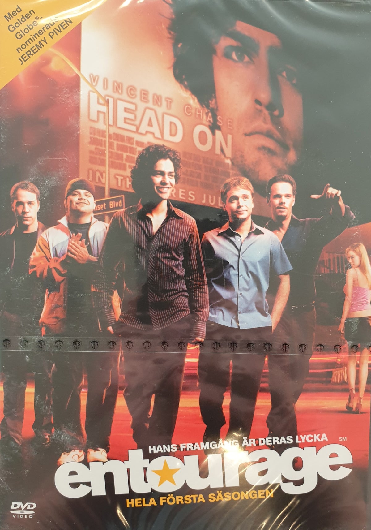 Entourage – Hela första säsongen (2004) DVD – omslag
