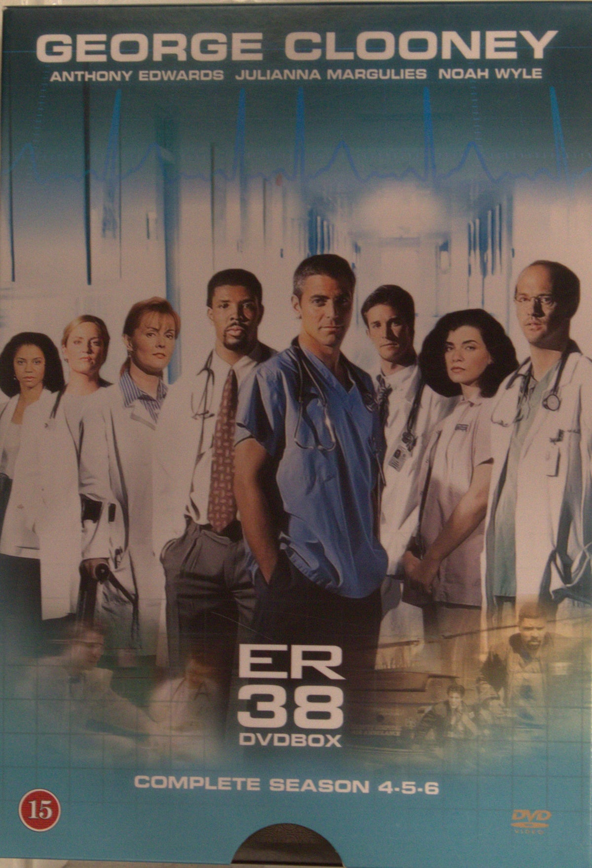 ER Complete Seasons 4-5-6 / Cityakuten (1997) DVD – omslag