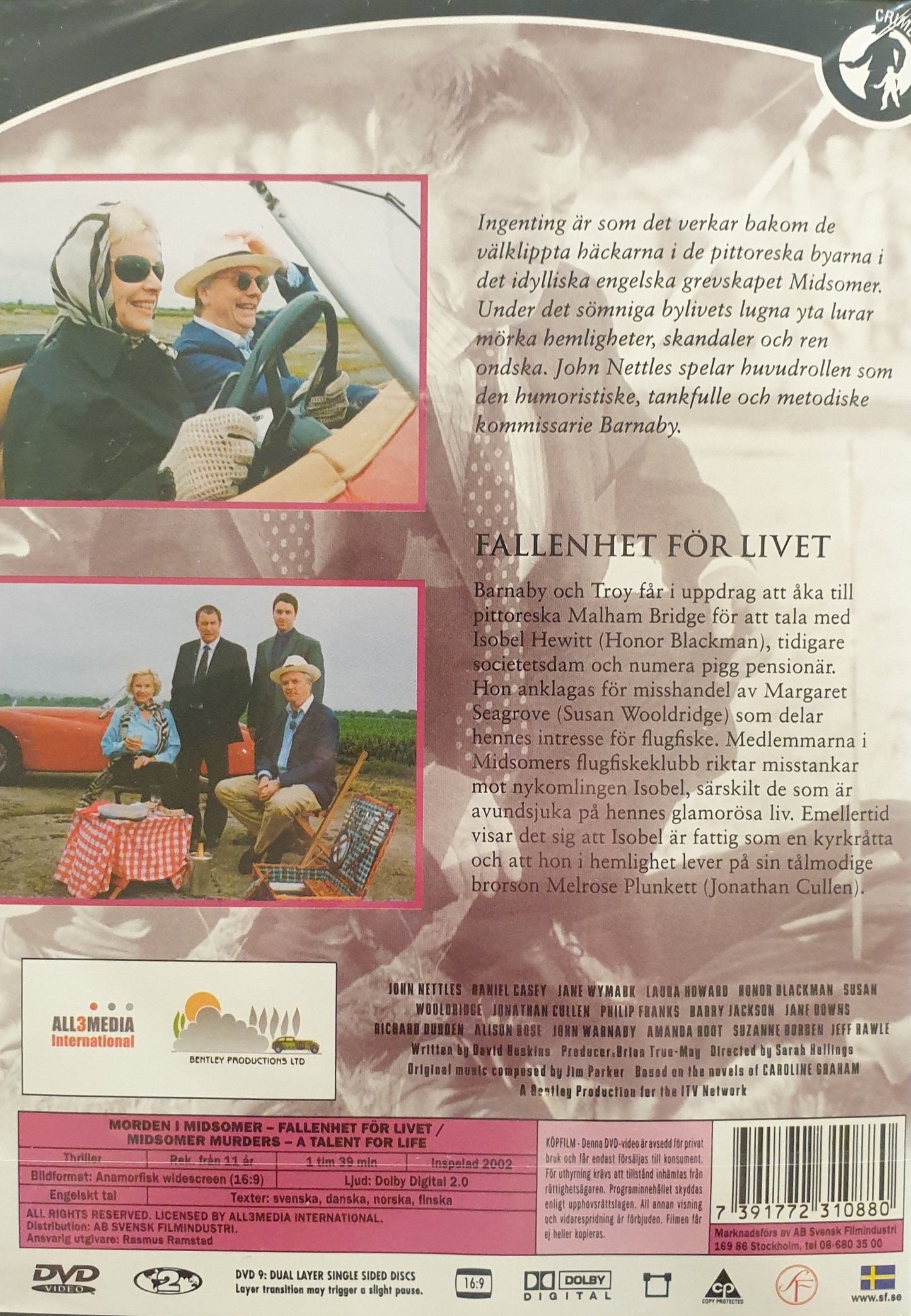 MORDEN I MIDSOMER 6:1 24 - FALLENHET FÖR LIVET / A TALENT FOR LIFE