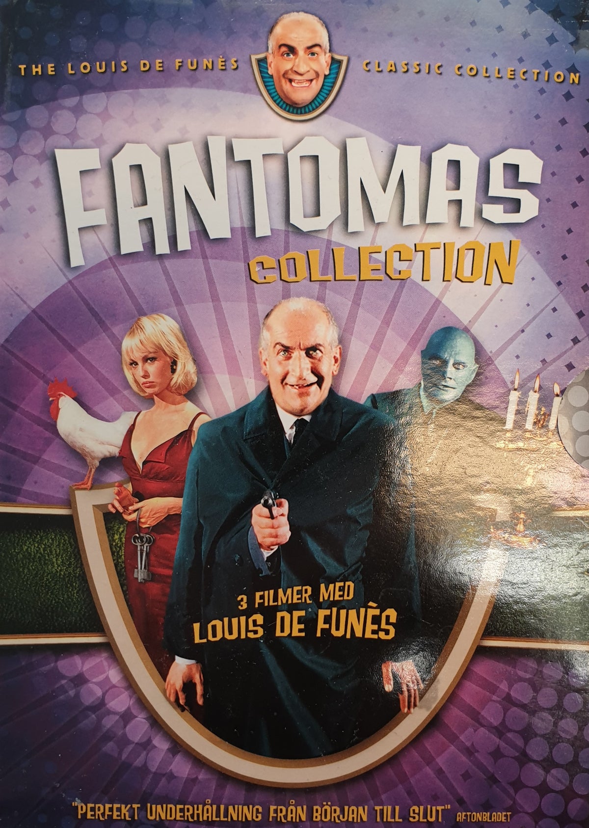 Fantomas Collection (1964–1967) DVD – omslag