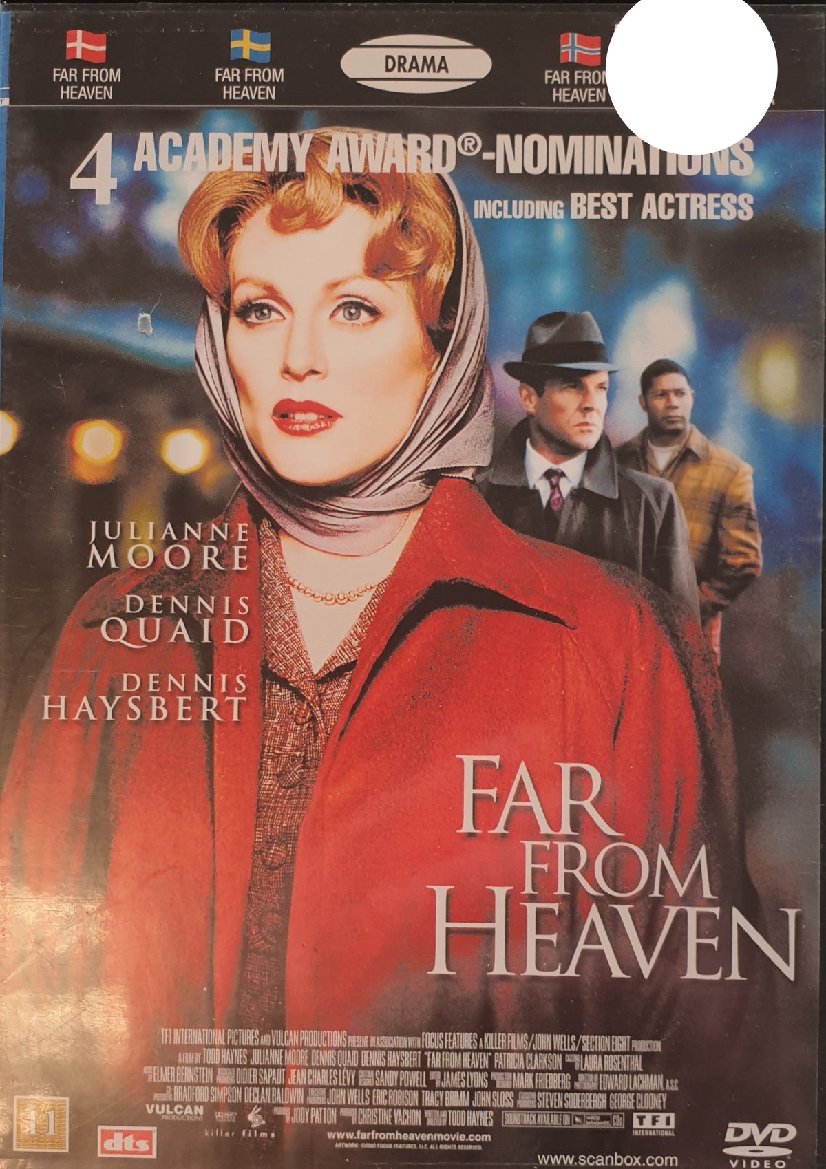 Far from Heaven (2002) DVD – omslag