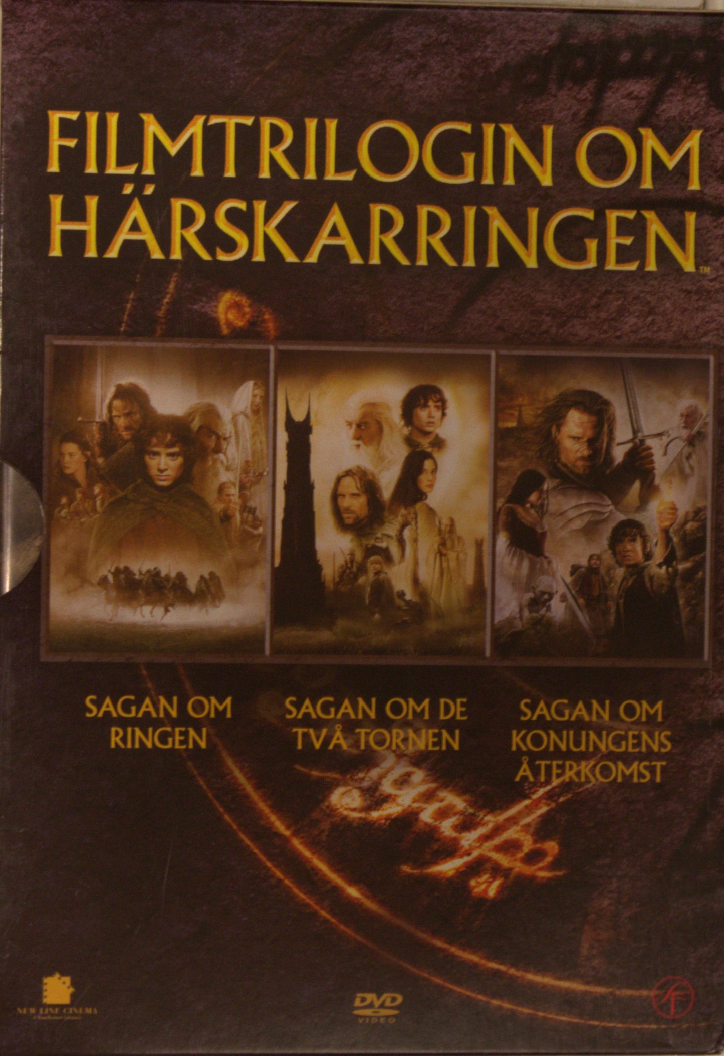 FILMTRILOGIN OM HÄRSKARRINGEN / LORD OF THE RINGS TRILOGY