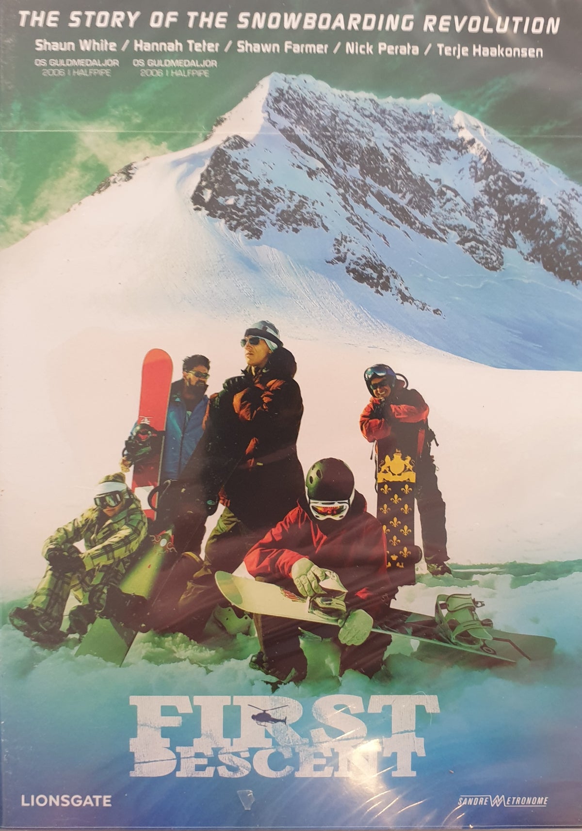 First Descent (2005) DVD – omslag