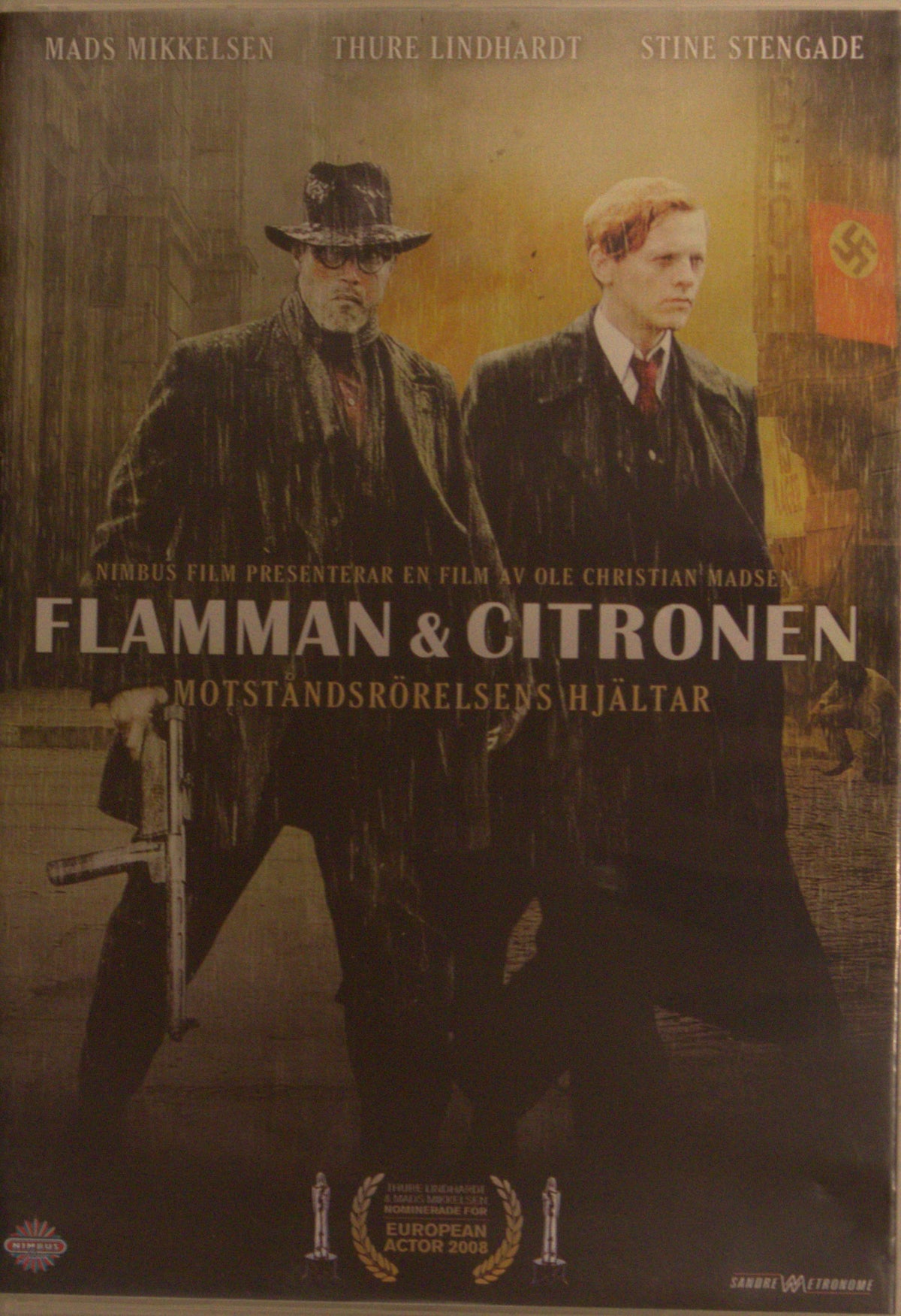 Flammen & Citronen (2008) DVD – omslag