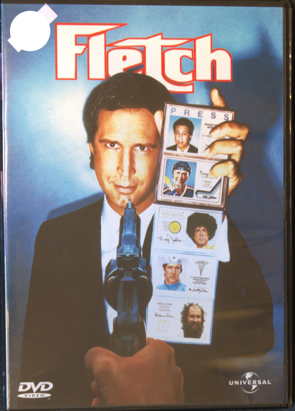 Fletch (1985) DVD – omslag
