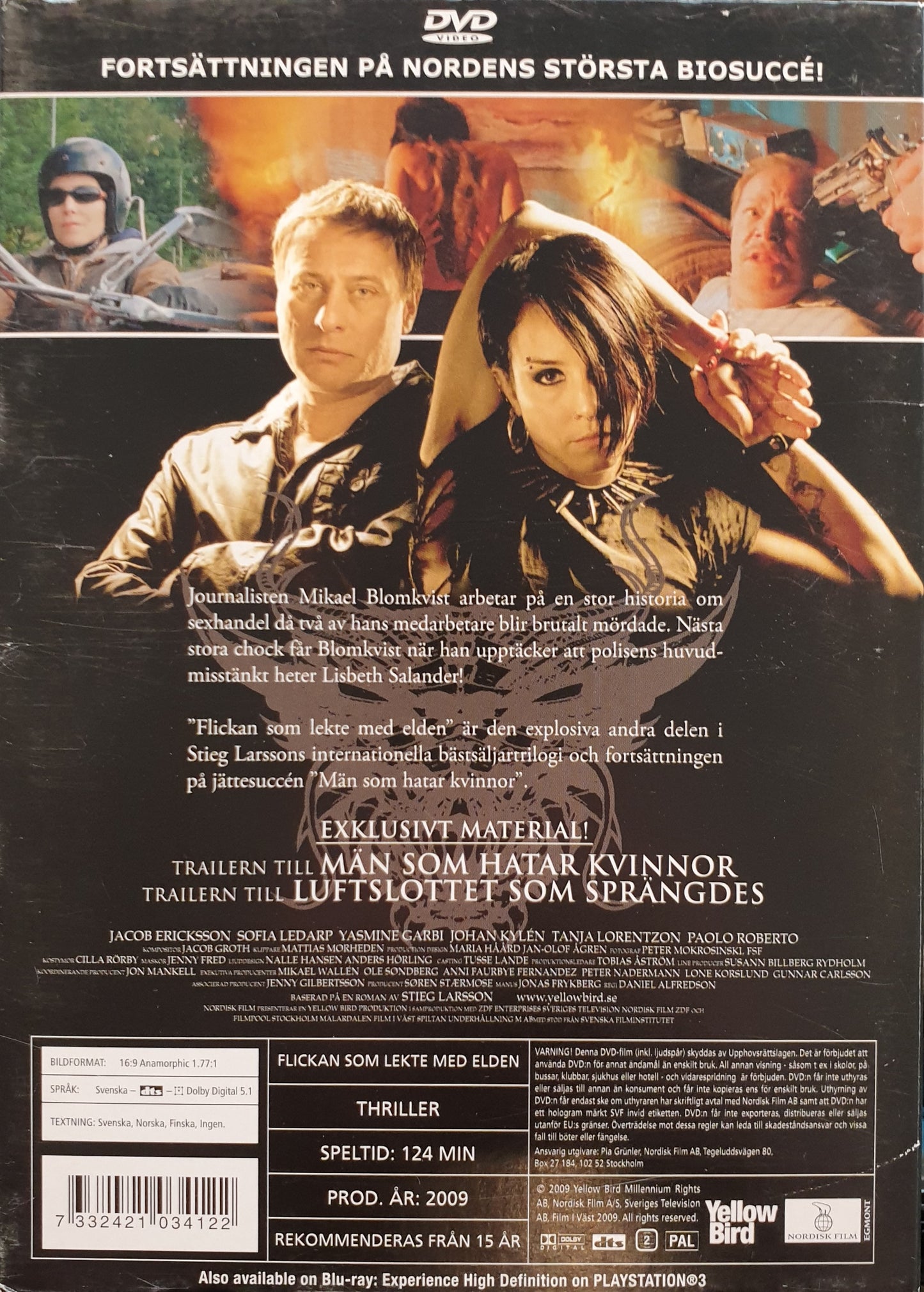 FLICKAN SOM LEKTE MED ELDEN / THE GIRL WHO PLAYED WITH FIRE
