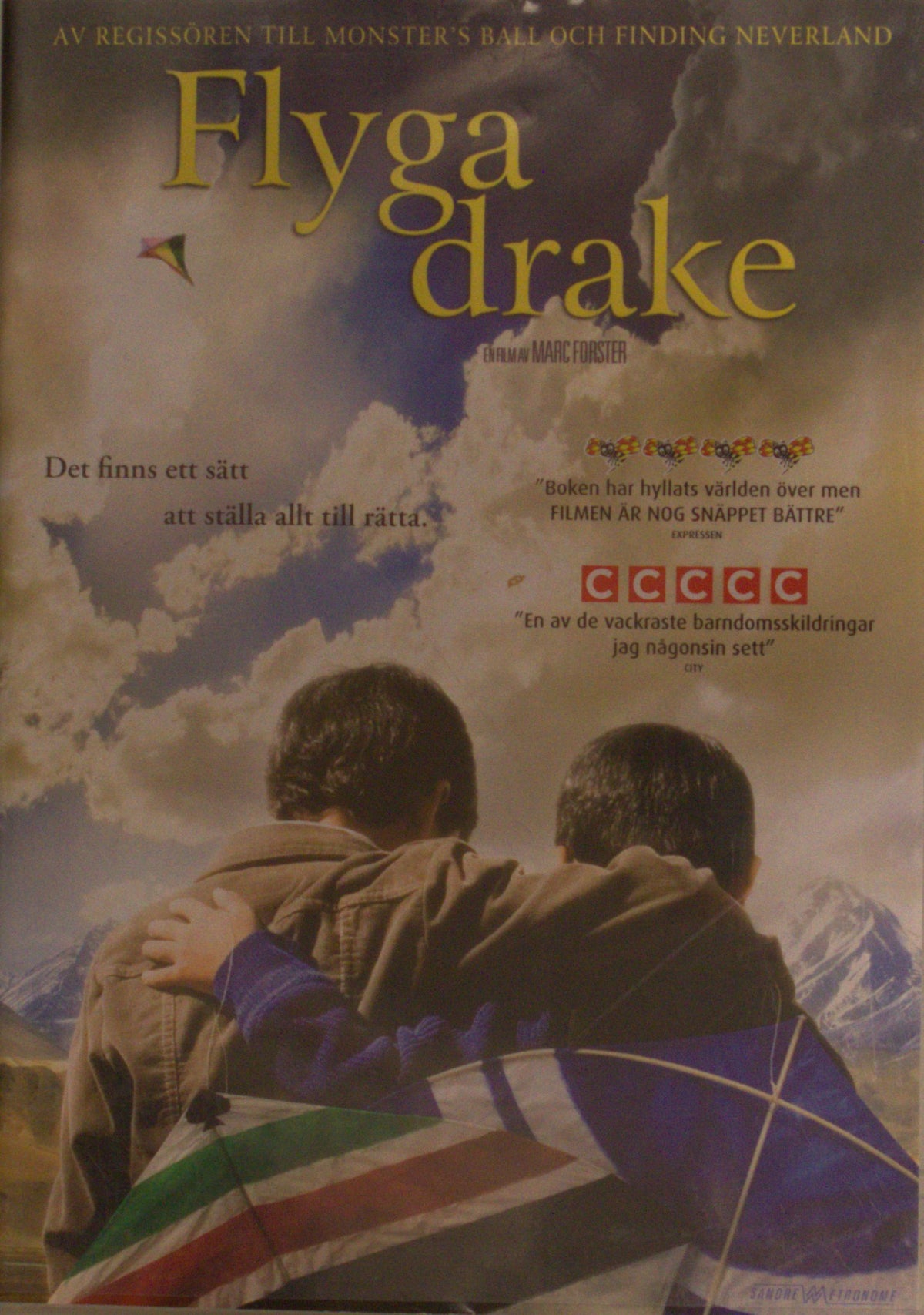 Flyga drake / The Kite Runner (2007) DVD – omslag