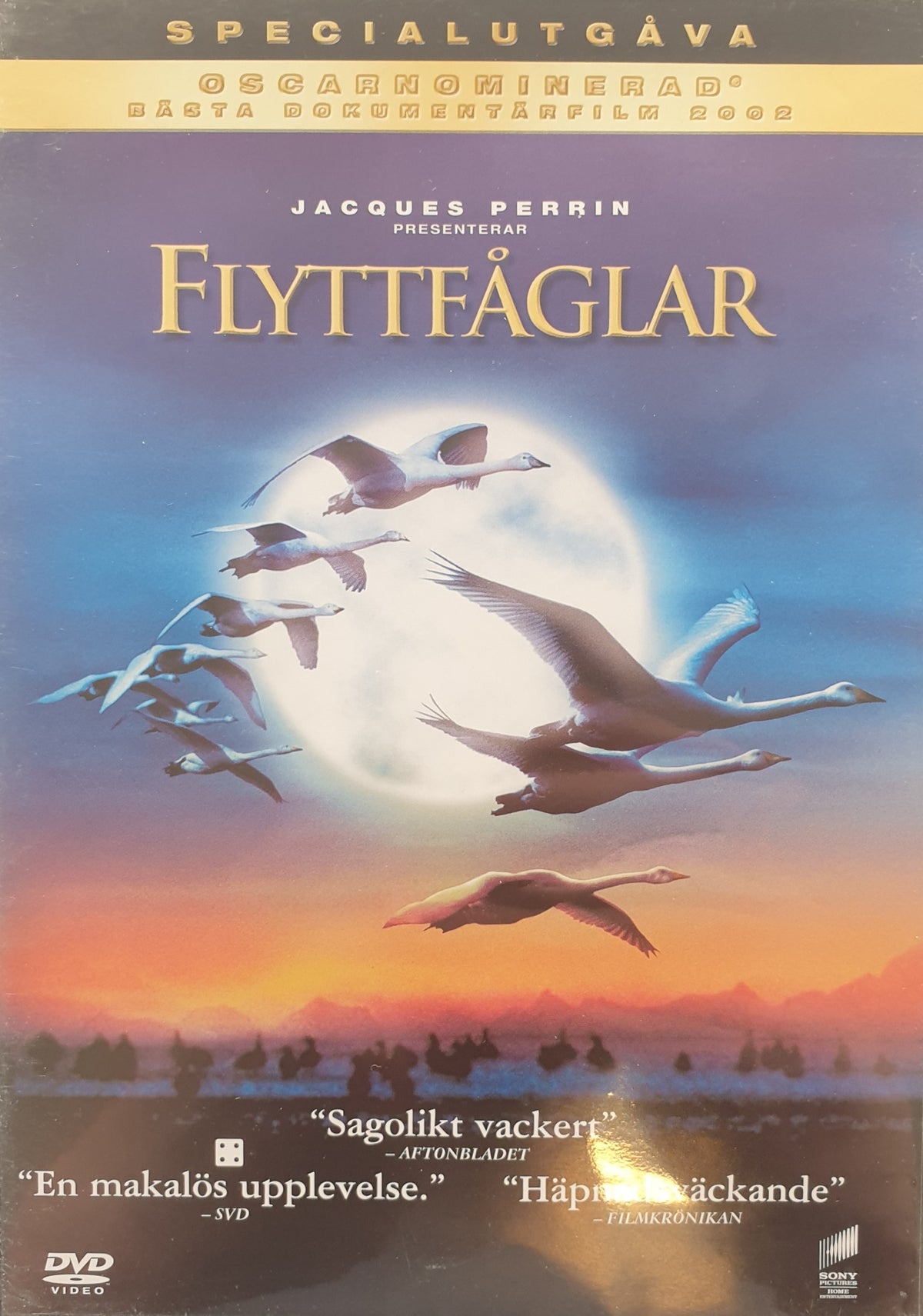 Flyttfåglar / Le peuple migrateur (2001) DVD – omslag