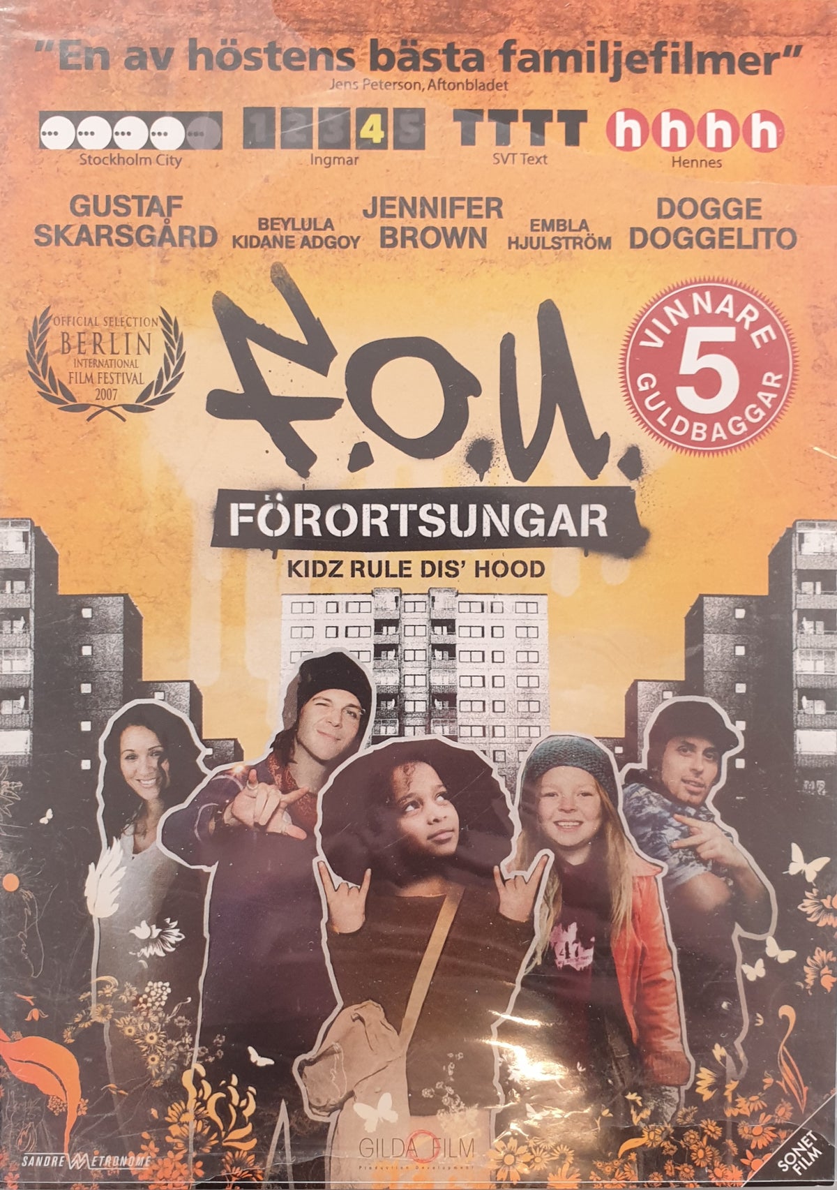 Förortsungar (2006) DVD – omslag