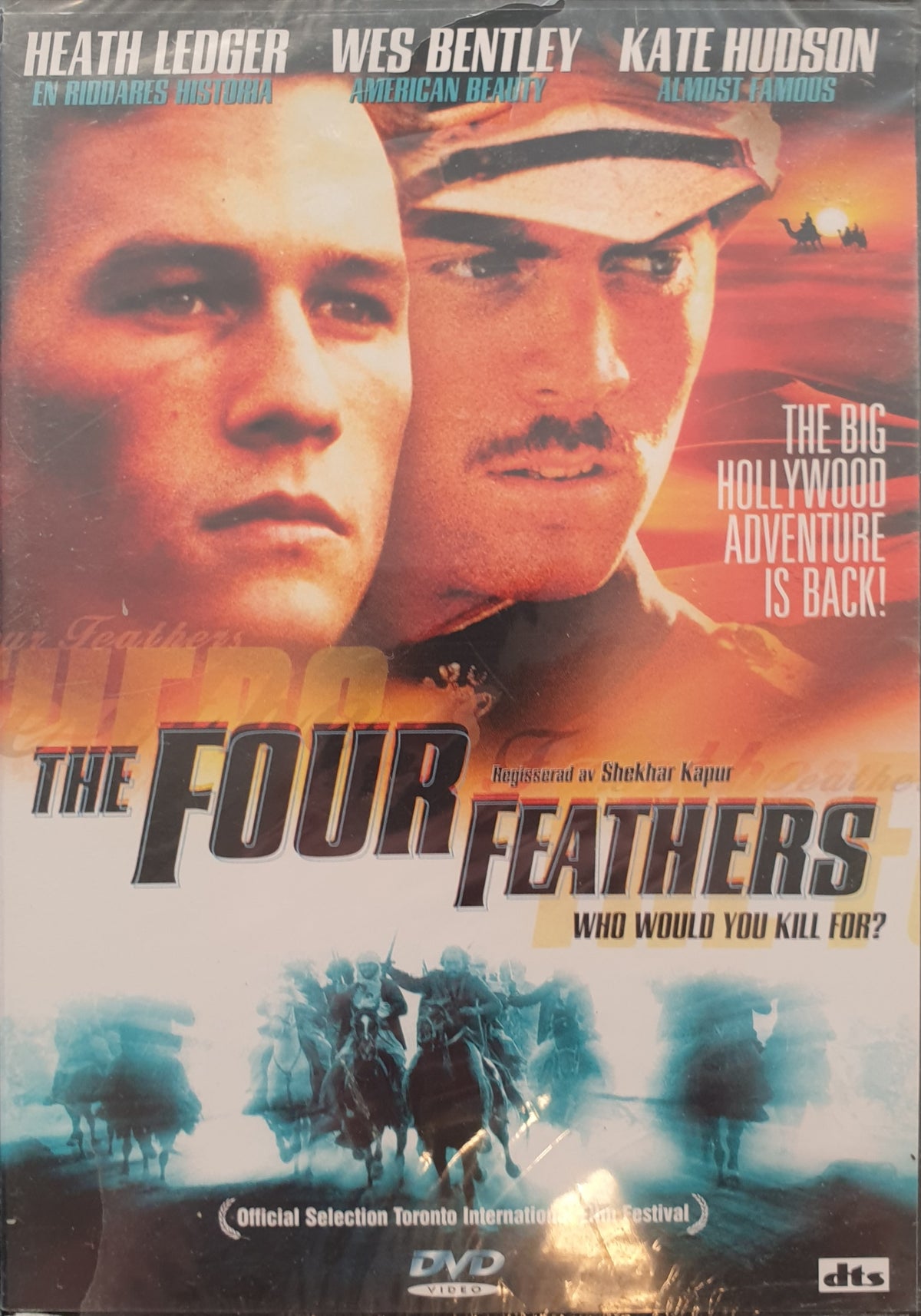 The Four Feathers (2002) DVD – omslag