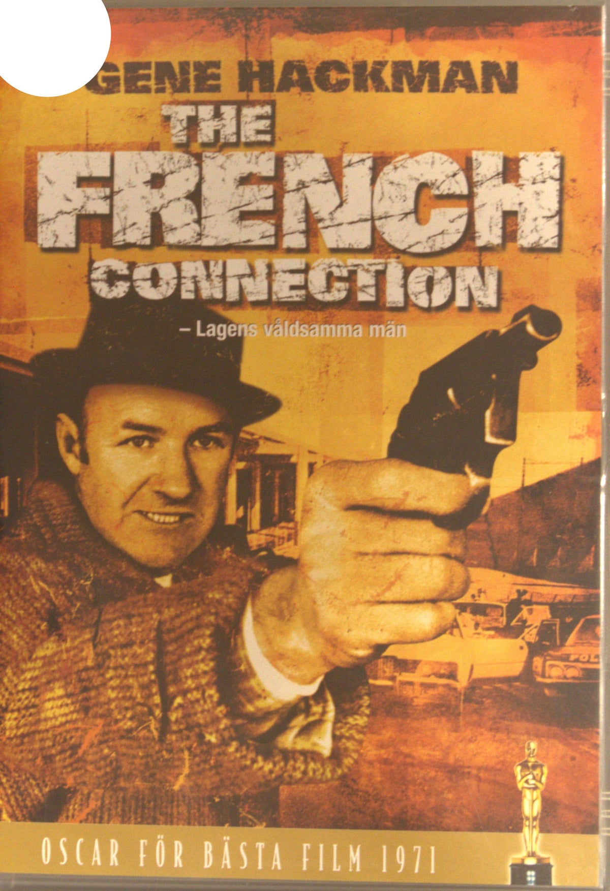 The French Connection / Lagens våldsamma män (1971) DVD – omslag