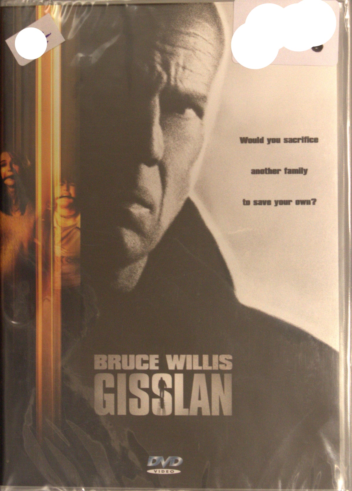 Gisslan / Hostage (2005) DVD – omslag