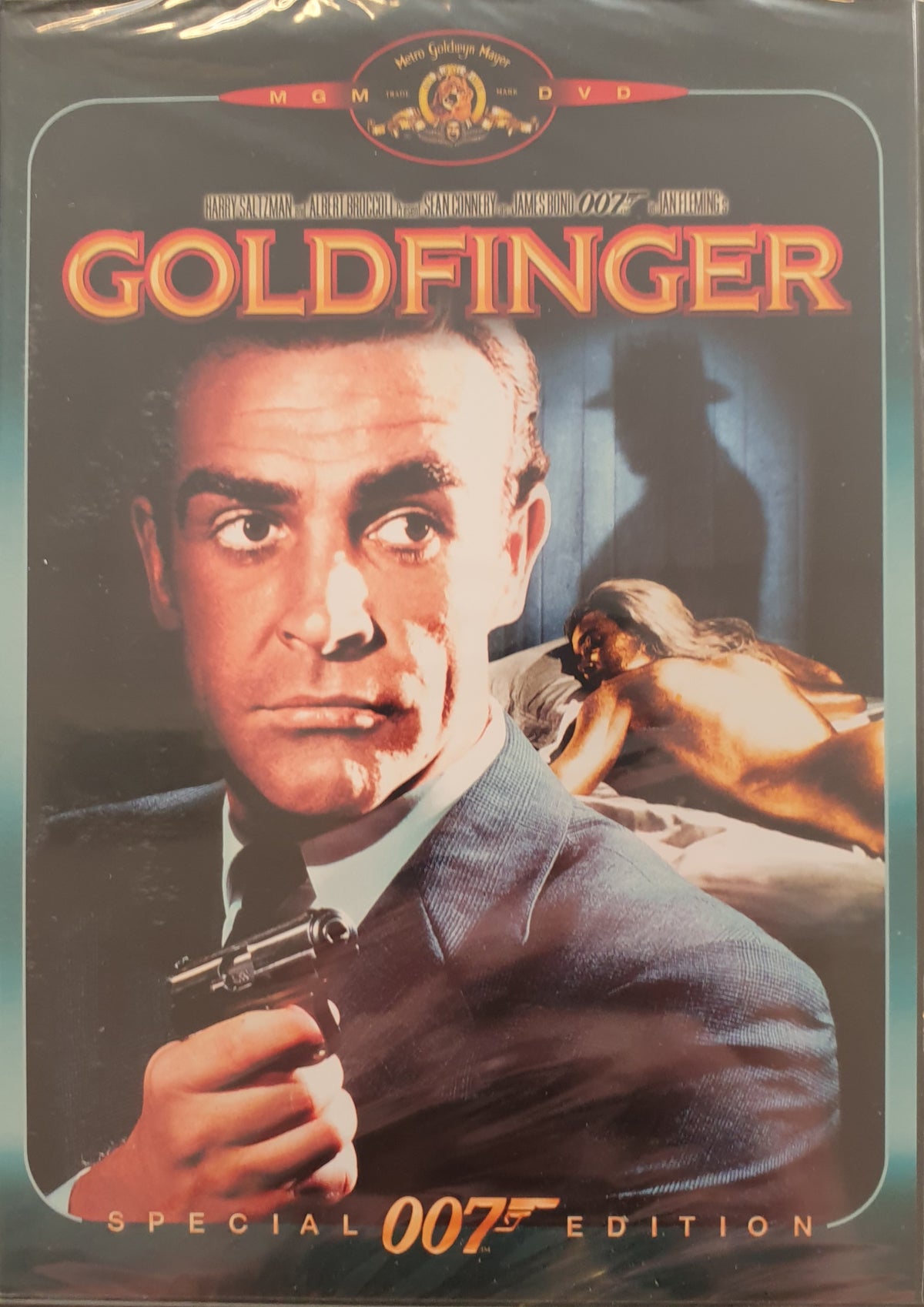 Goldfinger (1964) DVD – omslag