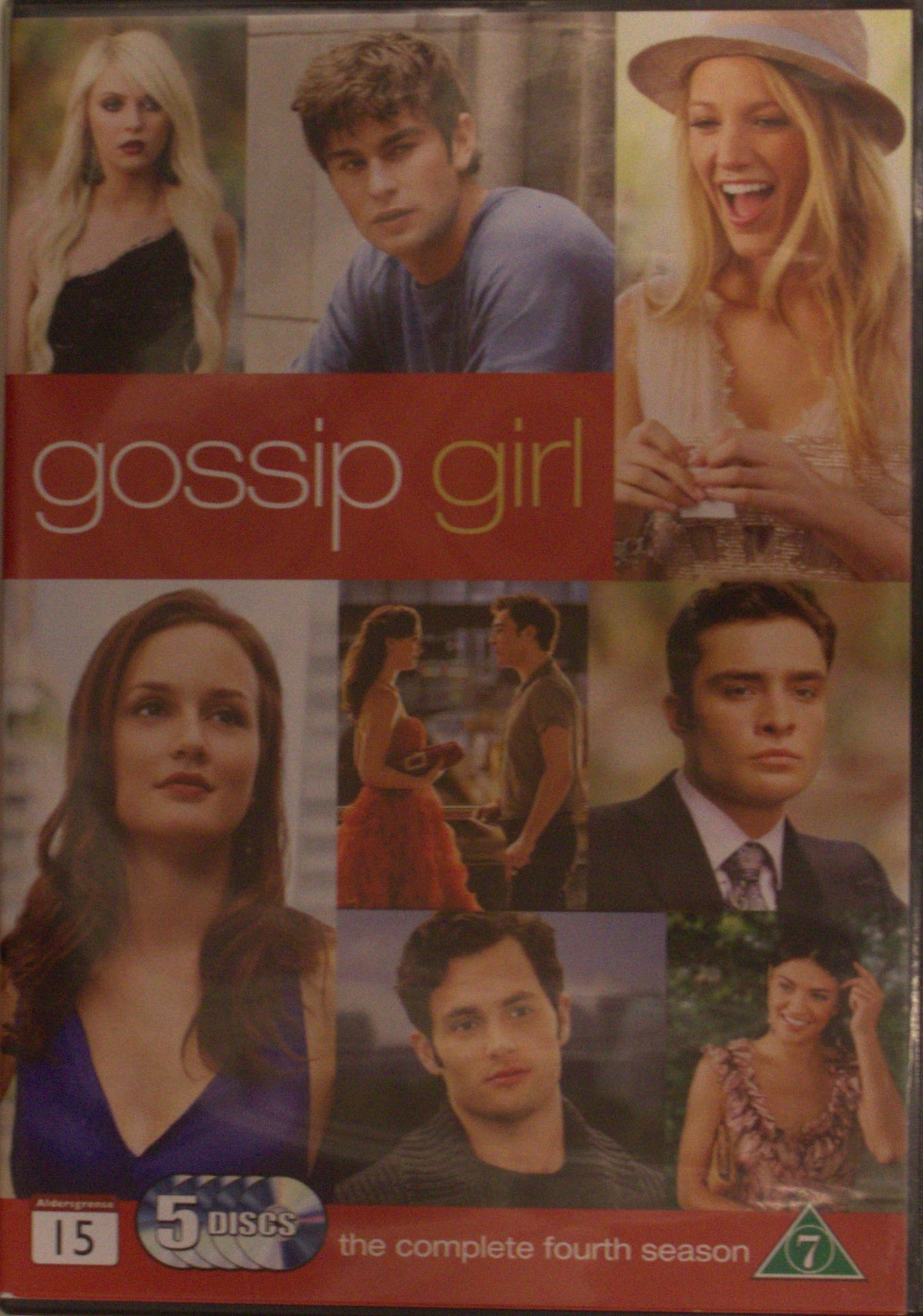 Gossip Girl – The Complete Fourth Season (2010) DVD – omslag