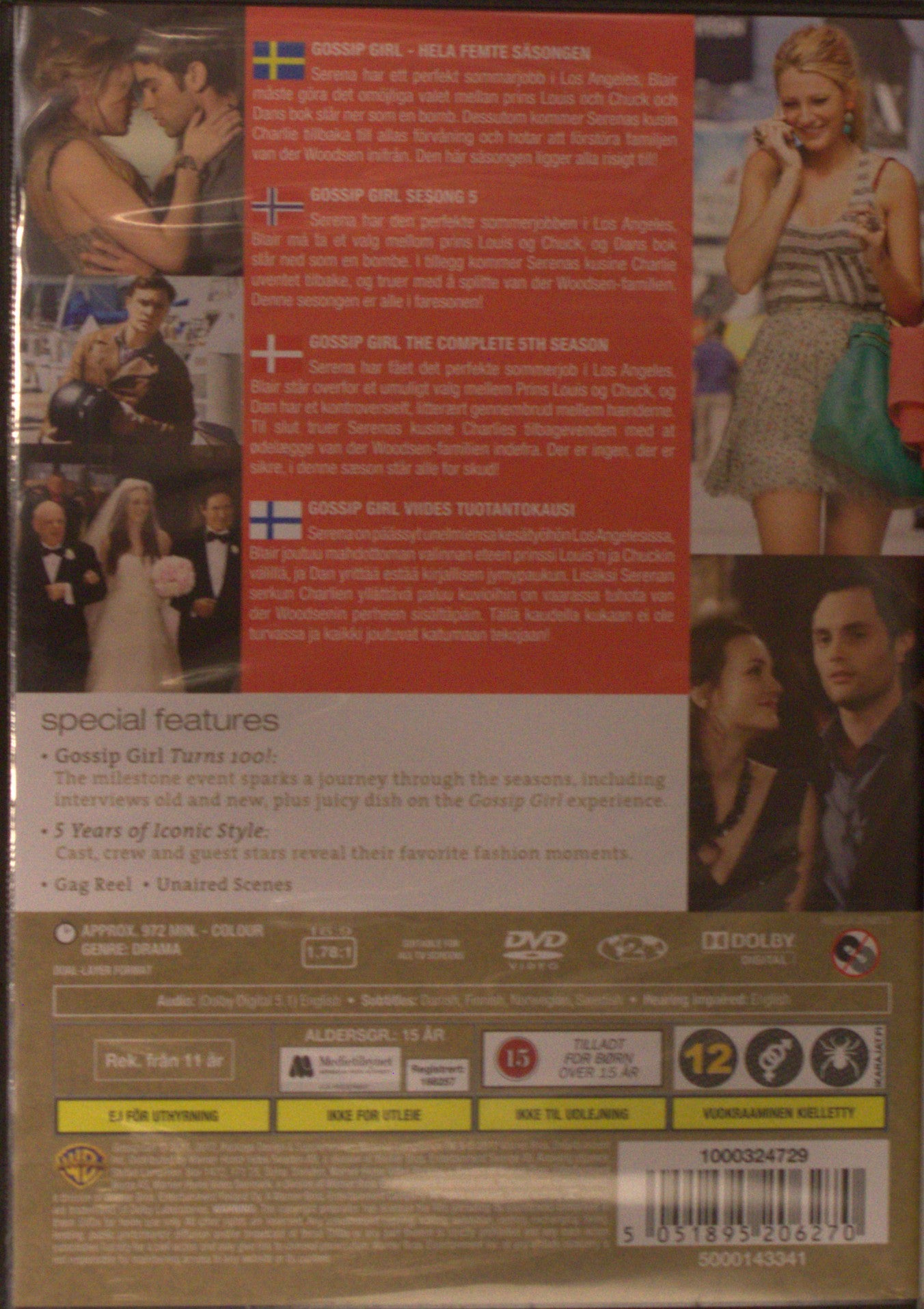 GOSSIP GIRL - THE COMPLETE FIFTH SEASON