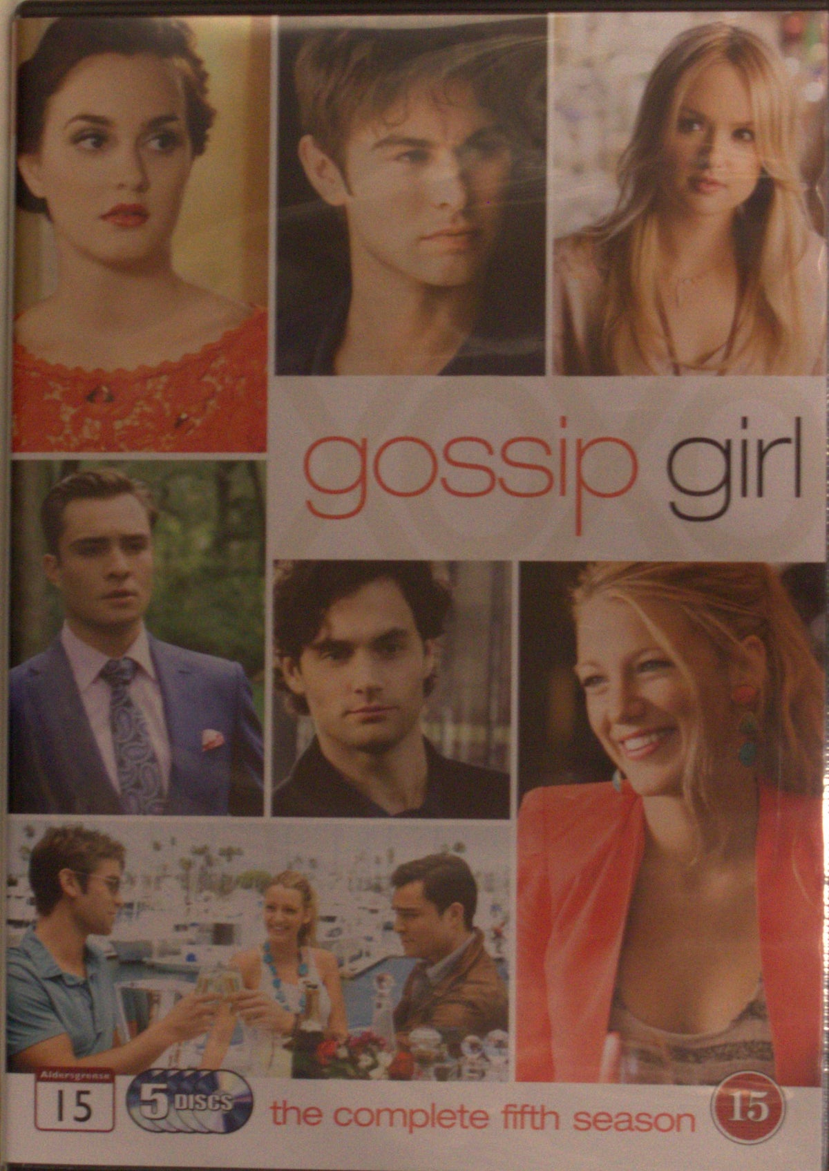 Gossip Girl – The Complete Fifth Season (2011) DVD – omslag