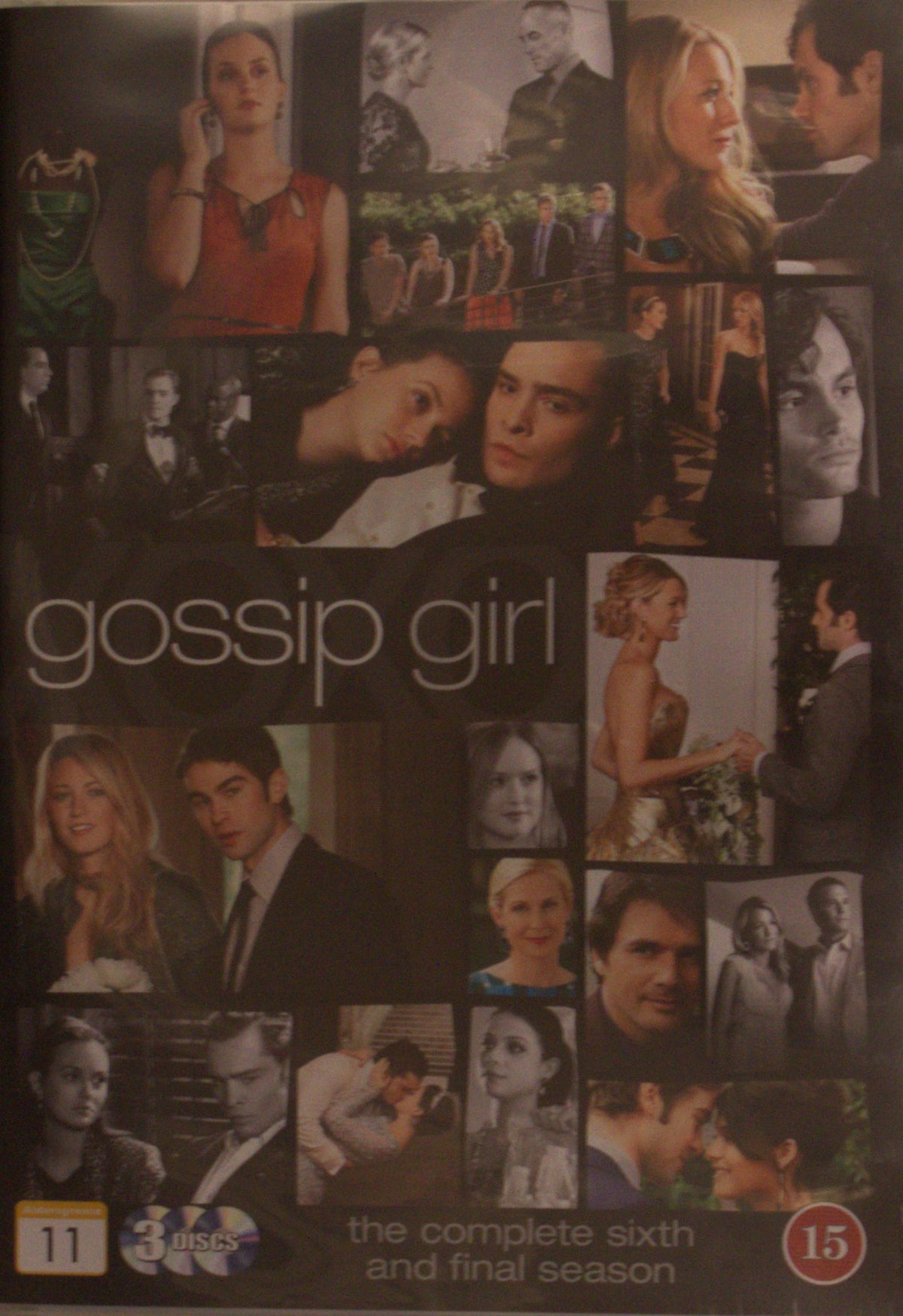 Gossip Girl – The Complete Sixth and Final Season (2012) DVD – omslag