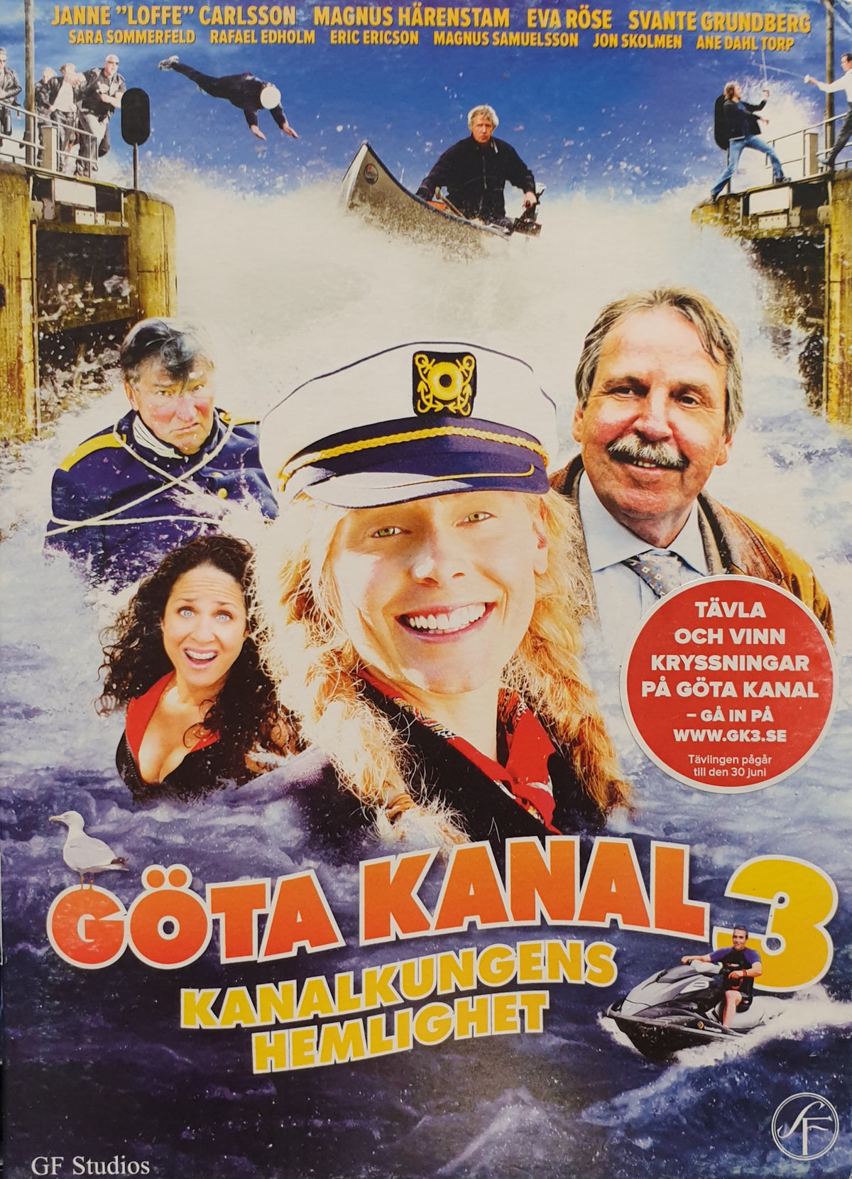 Göta kanal 3 – Kanalkungens hemlighet (2009) DVD – omslag