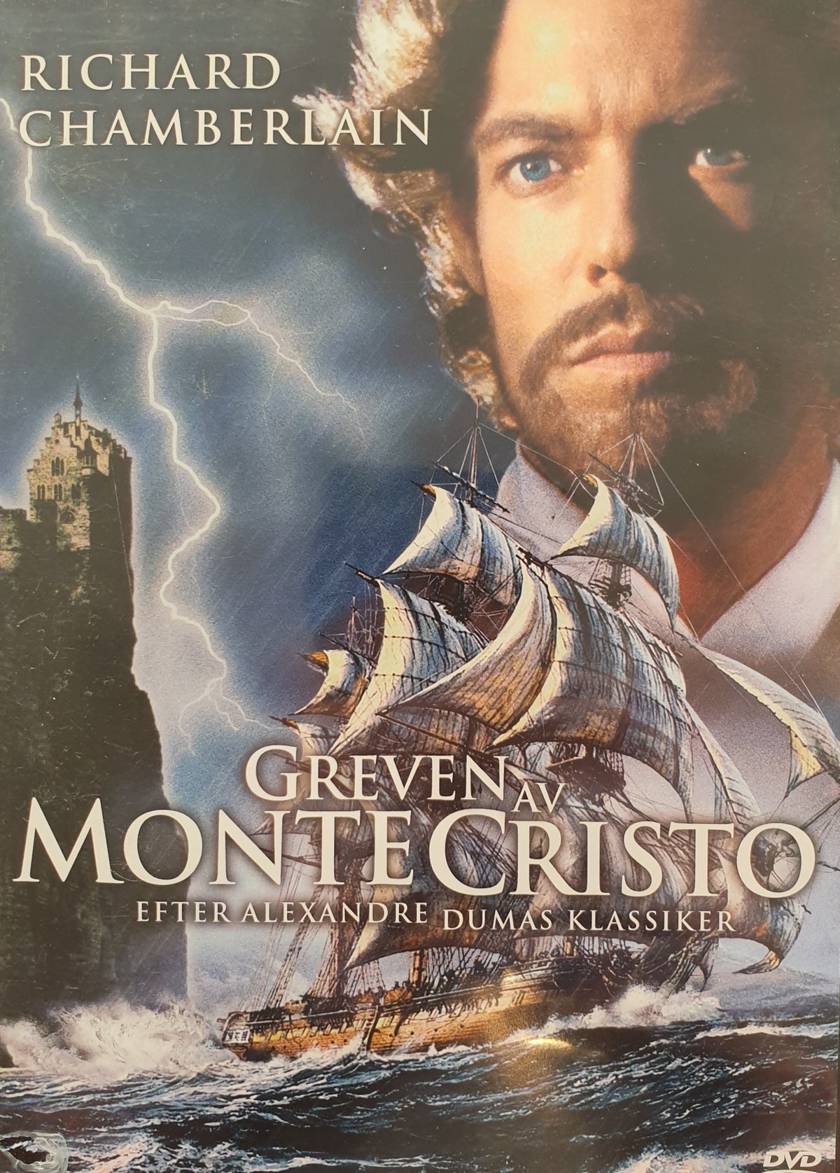 Greven av Monte Cristo / The Count of Monte-Cristo (2002) DVD – omslag