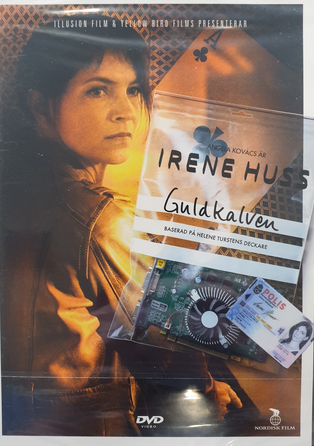 Irene Huss: Guldkalven (2008) DVD – omslag