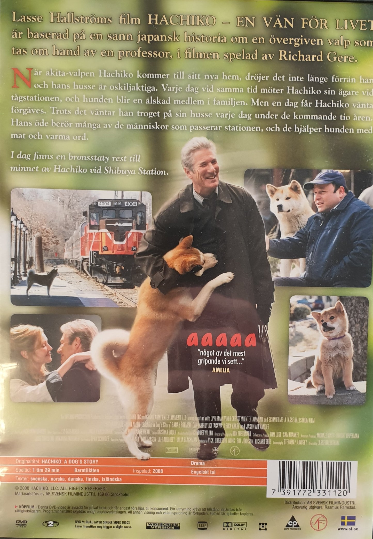 HACHIKO - EN VÄN FÖR LIVET / HACHI: A DOG'S TALE