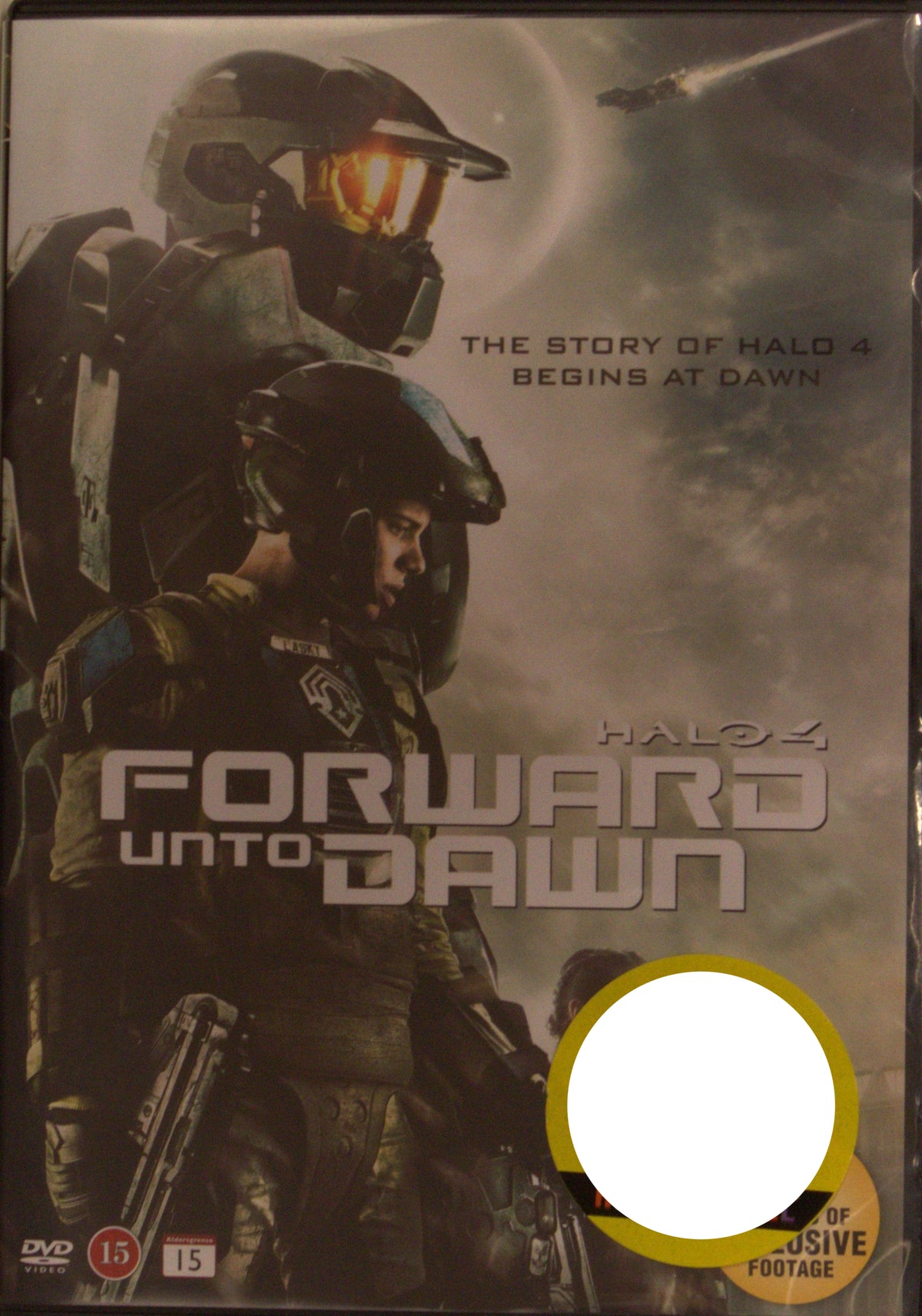 Halo 4: Forward Unto Dawn (2012) DVD – omslag